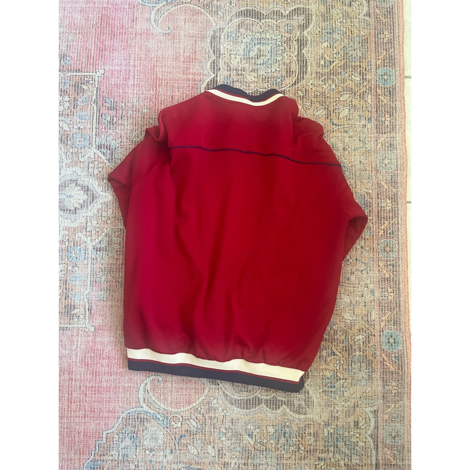 Vintage Vintage Winning Ways Zip-Up Track Jacket Red White Size L Size US L / EU 52-54 / 3 - 2 Thumbnail