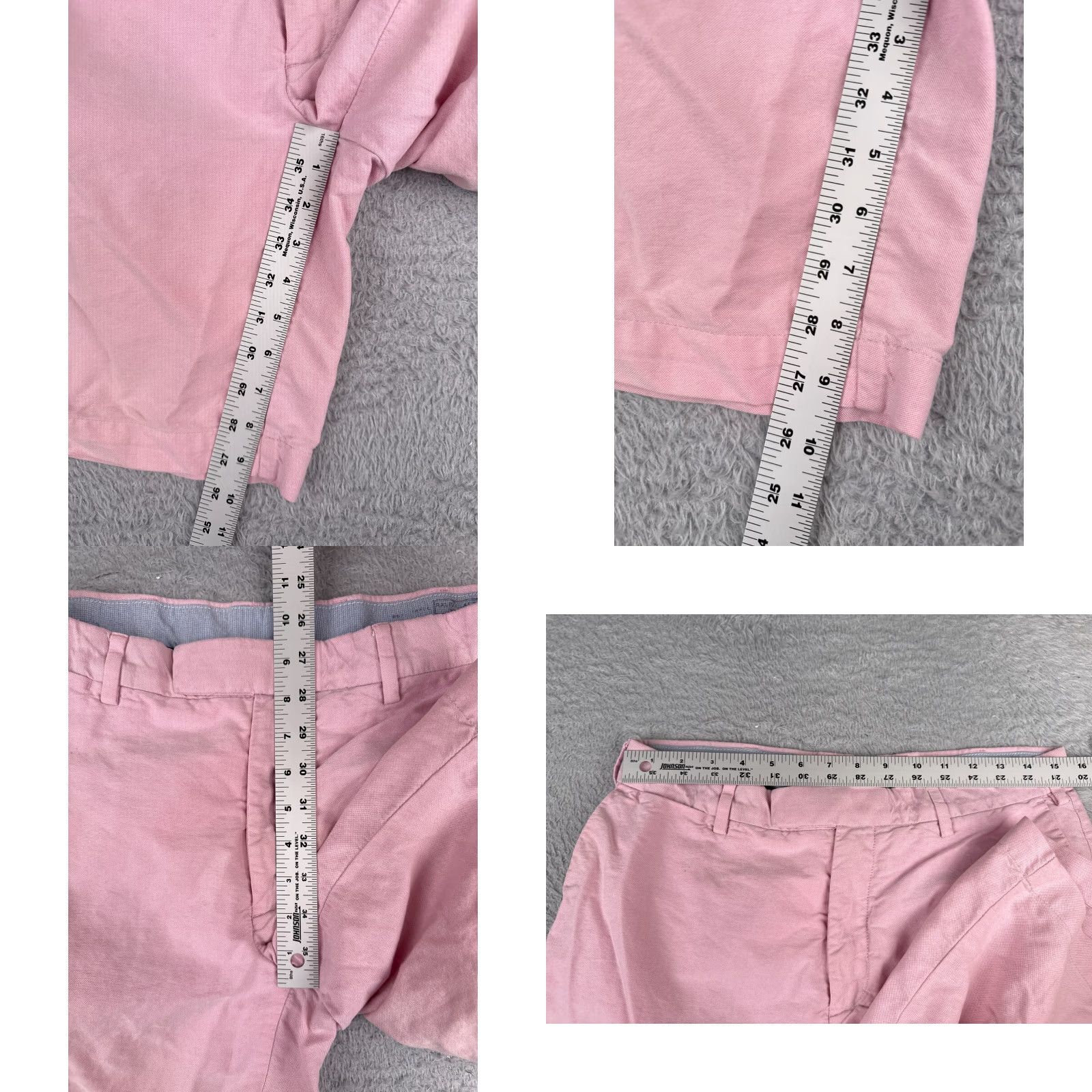 Polo Ralph Lauren Polo Ralph Lauren Shorts Men 32 Pink Chino 100% Cotton Flat Front Golf Golfer 9" Size US XS / EU 42 / 0 - 8 Thumbnail