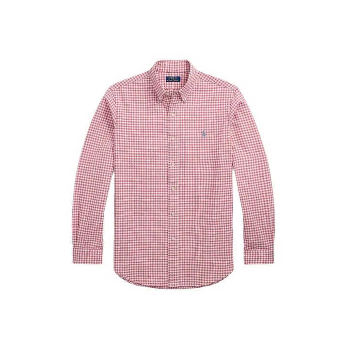 Polo Ralph Lauren Polo Ralph Lauren Men's Cotton Plaid Long-Sleeve Shirt Size US M / EU 48-50 / 2 - 1 Thumbnail