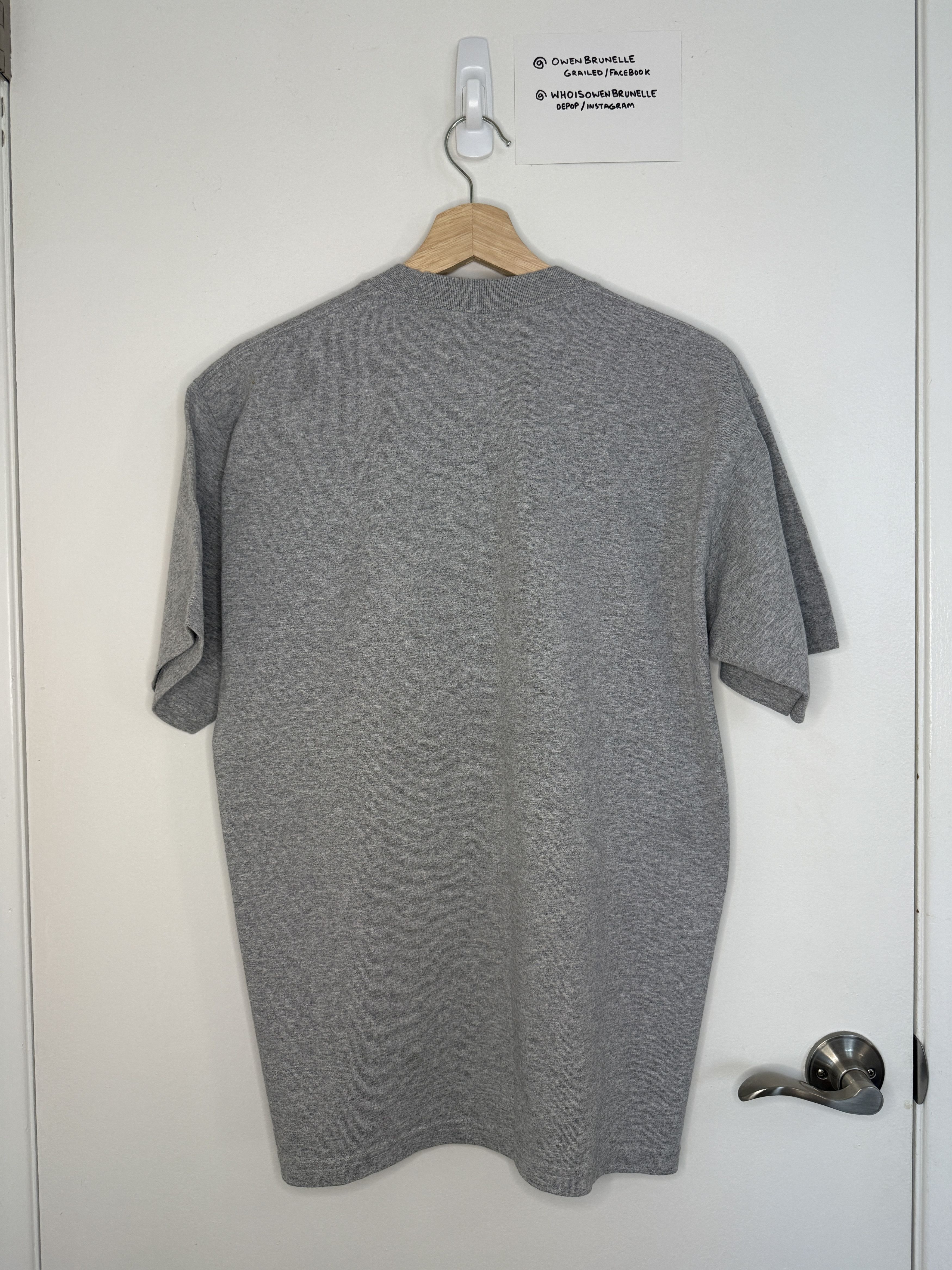 Vintage Petrified Goods Stanley Kubrick Bootleg Tee Pro Club Gray Size US L / EU 52-54 / 3 - 3 Thumbnail