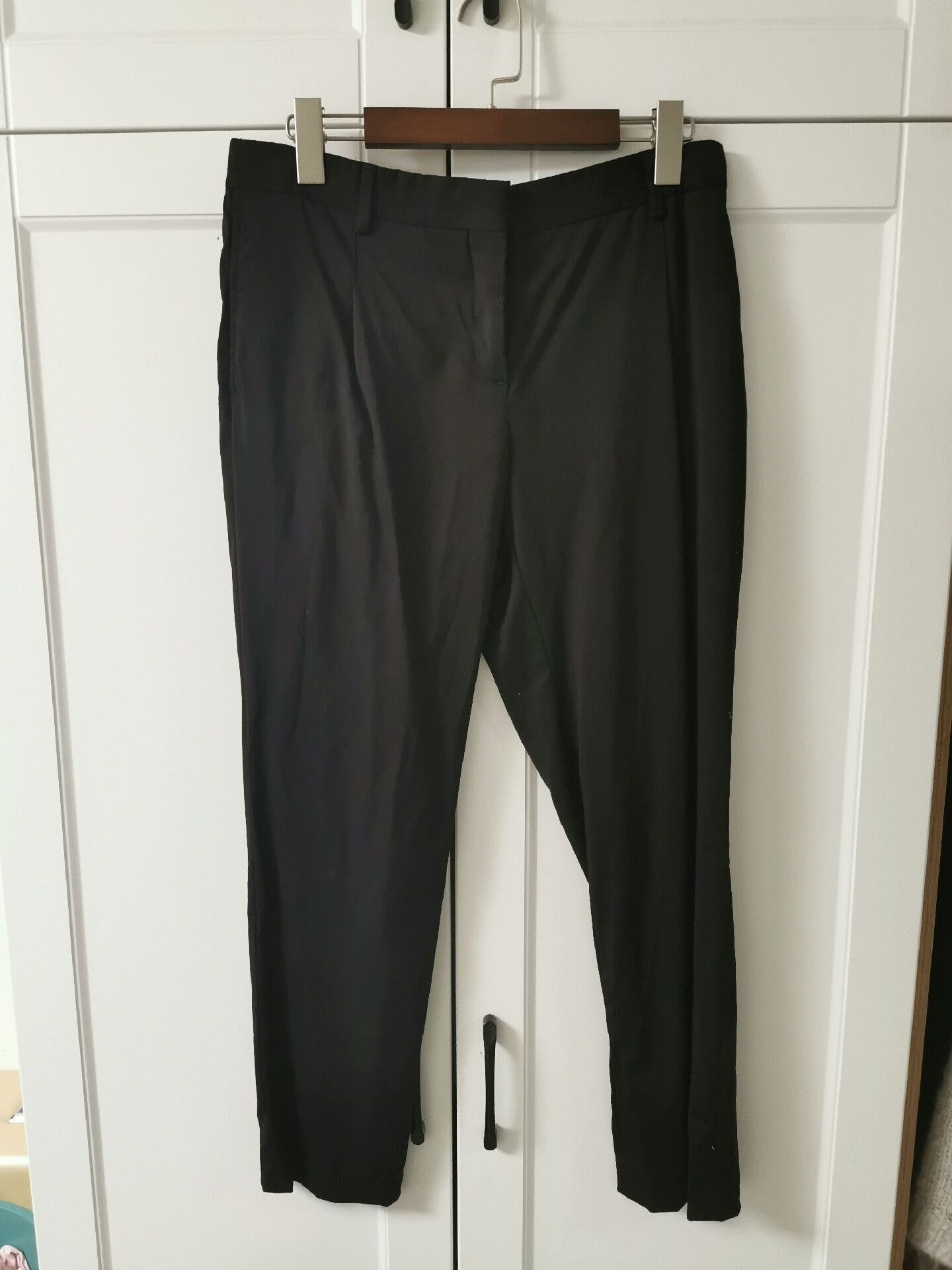 Valentino Valentino Black Wool Trousers Size 44 Size US 28 / EU 44 - 1 Thumbnail