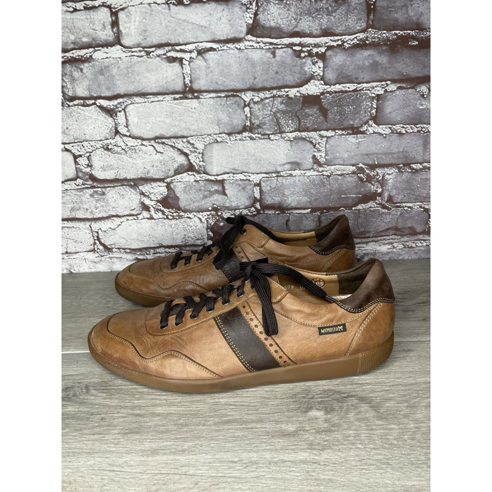 Mephisto Mephisto Chestnut Brown Leather Steve Urban Sneaker Shoes Me Size US 10.5 / EU 43-44 - 14 Thumbnail