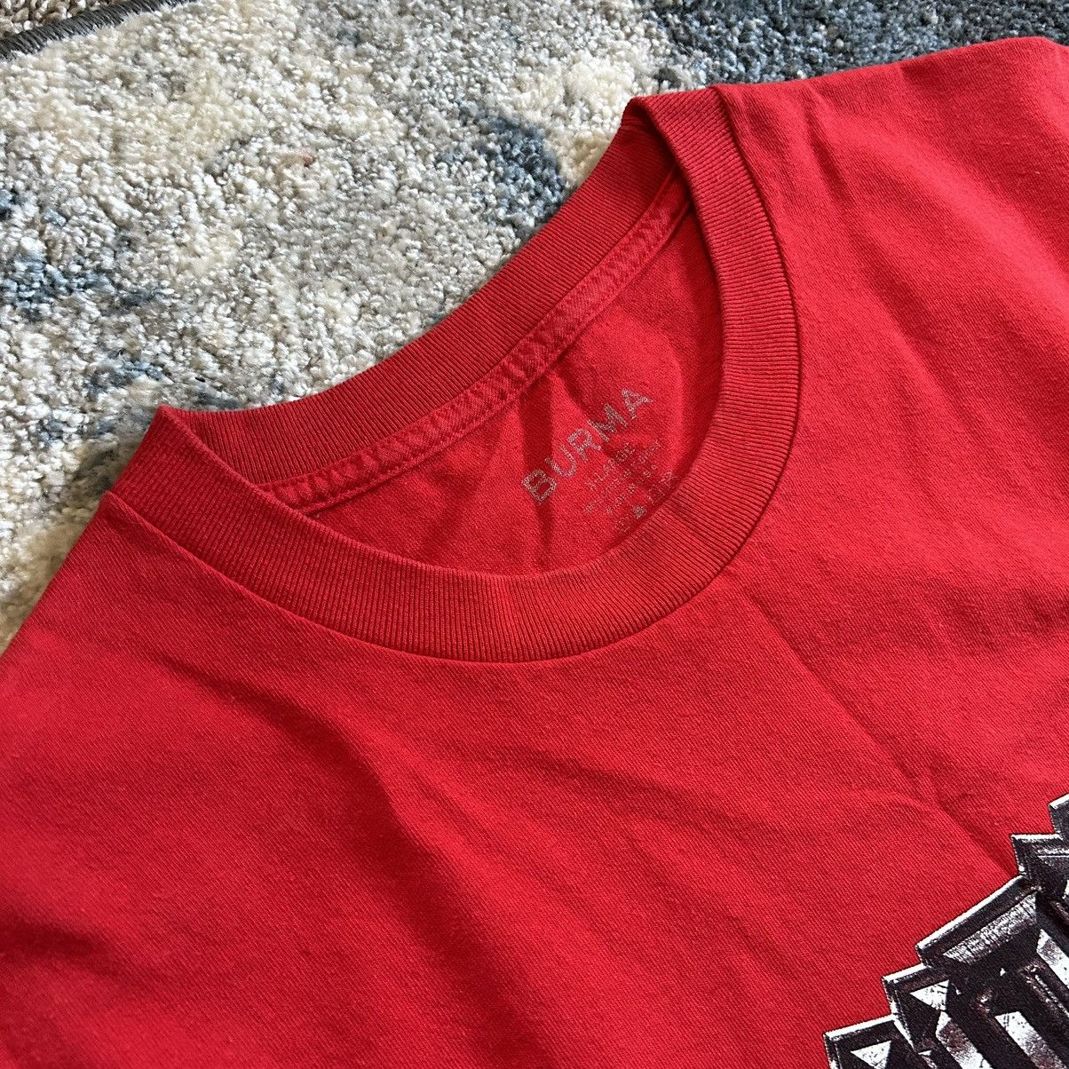 Burma 2019 BURMA DOOM METAL 3D LOGO TEE RED SPRiNG SUMMER Size US XL / EU 56 / 4 - 2 Thumbnail