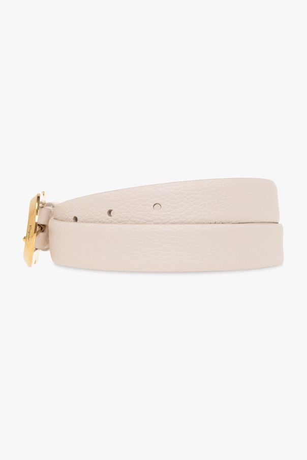 Salvatore Ferragamo o1s1rm1124 Size: 90 / Leather Belt in Light Pink Size ONE SIZE - 2 Thumbnail