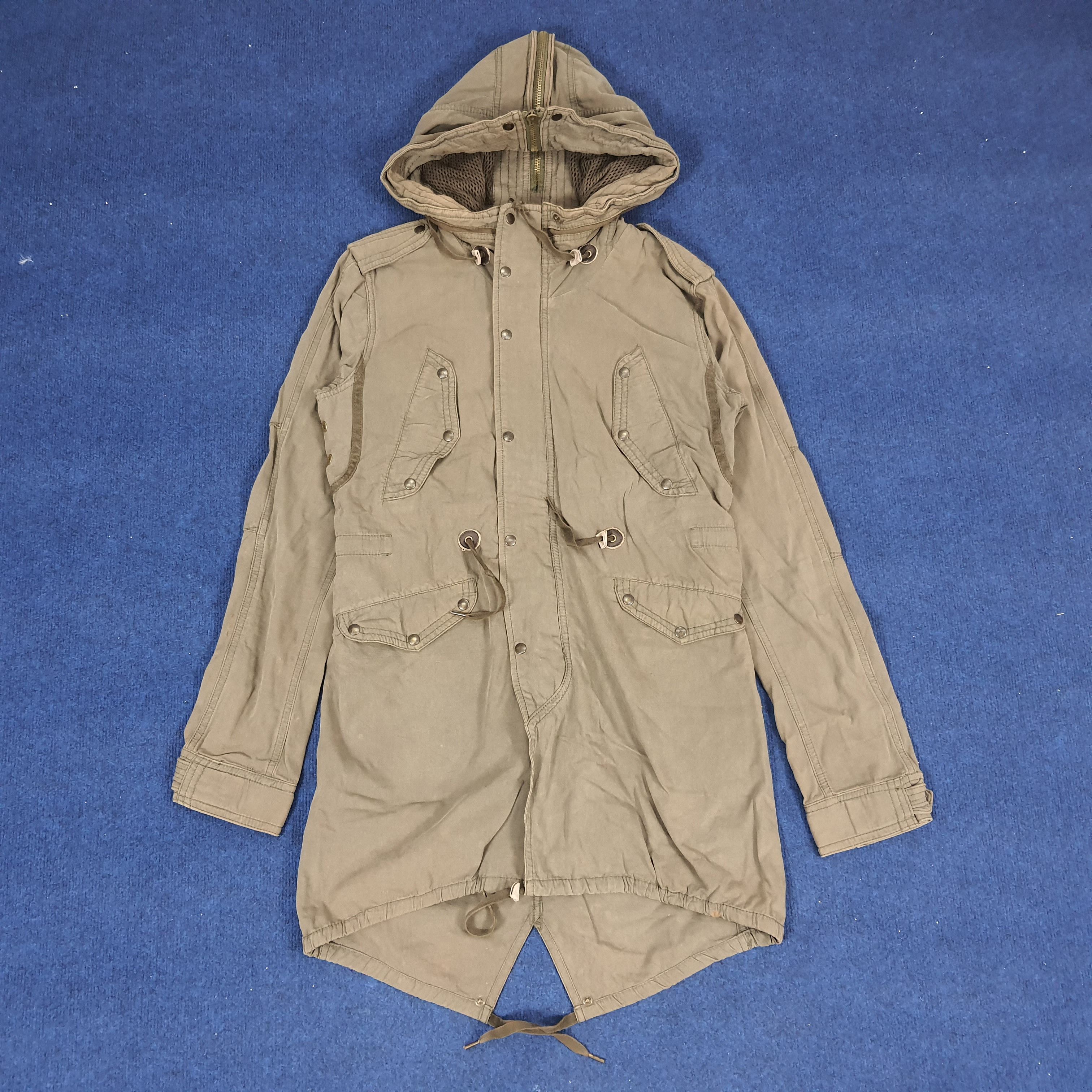 Designer × If Six Was Nine × Vintage Vintage G.O.A Multi Pocket Grunge Jacket Size US S / EU 44-46 / 1 - 1 Thumbnail