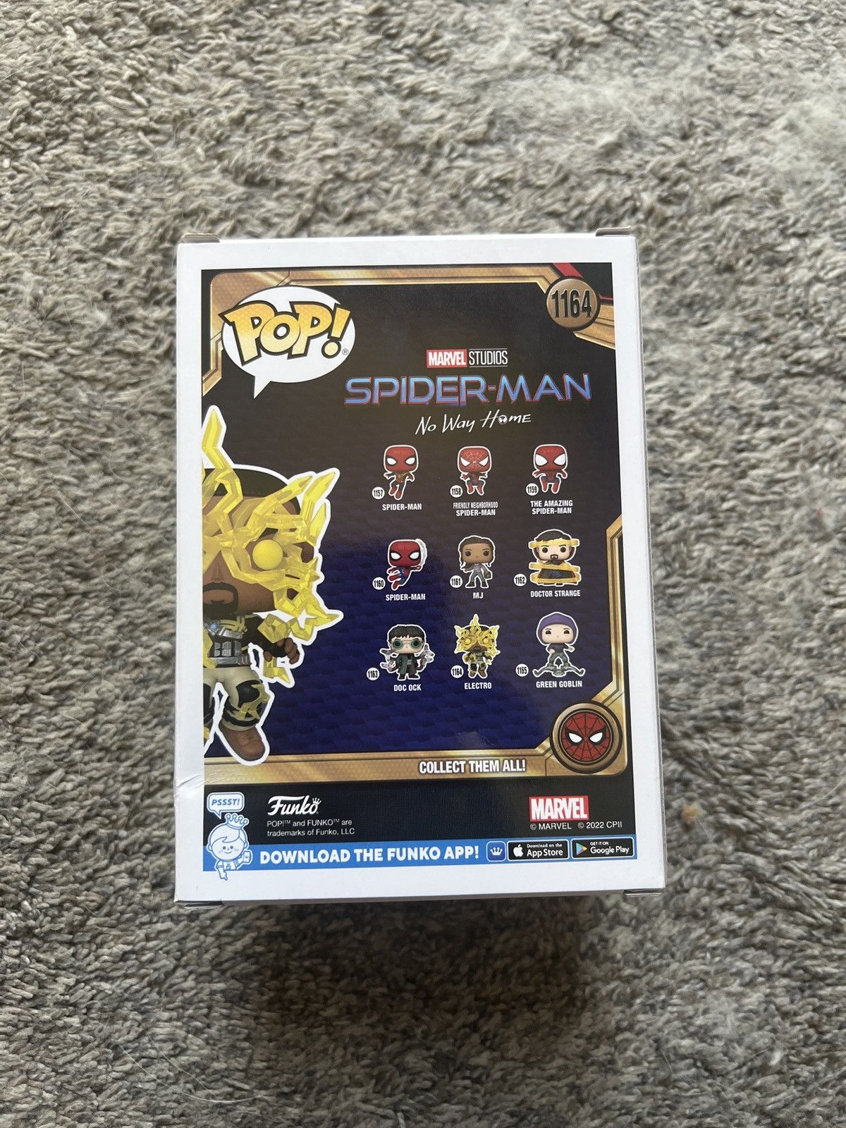 Marvel Comics Funko Pop! Electro Bobble-Head Size ONE SIZE - 2 Thumbnail