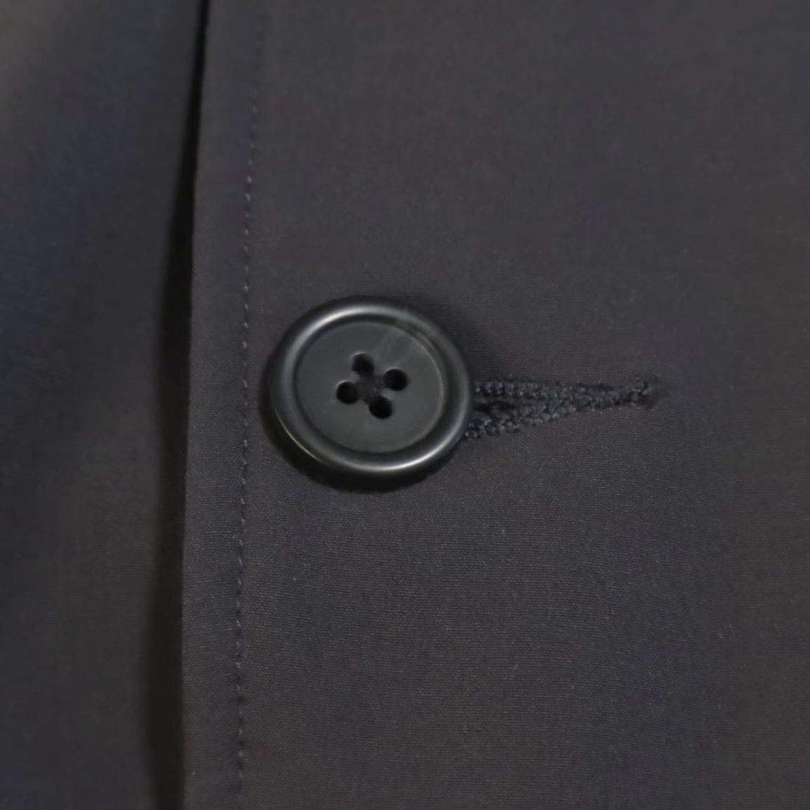 Vintage Betabrand Unstructured Travel Stretch Solid Long Sleeve Jacket Charcoal Men's L Size US L / EU 52-54 / 3 - 6 Thumbnail