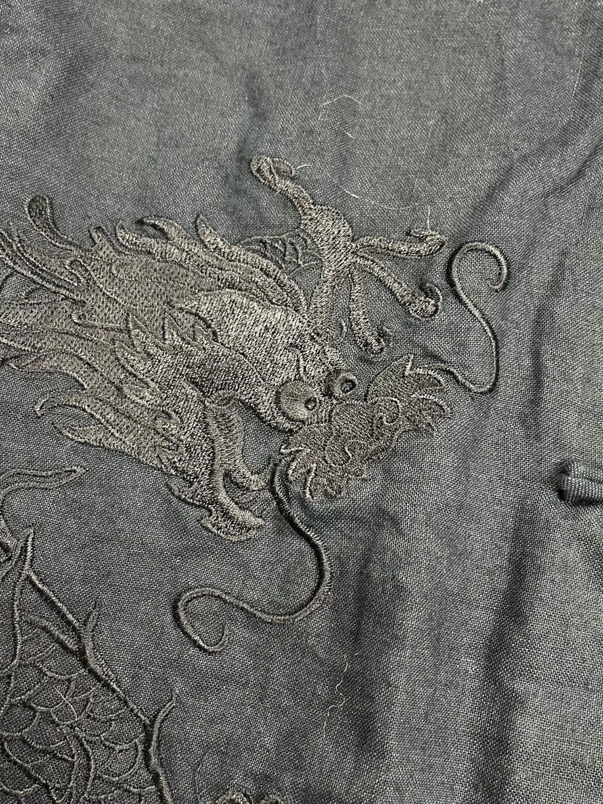 Yohji Yamamoto Yohji Yamamoto Mainline - Dragon Cheongsam Shirt Size US L / EU 52-54 / 3 - 8 Thumbnail