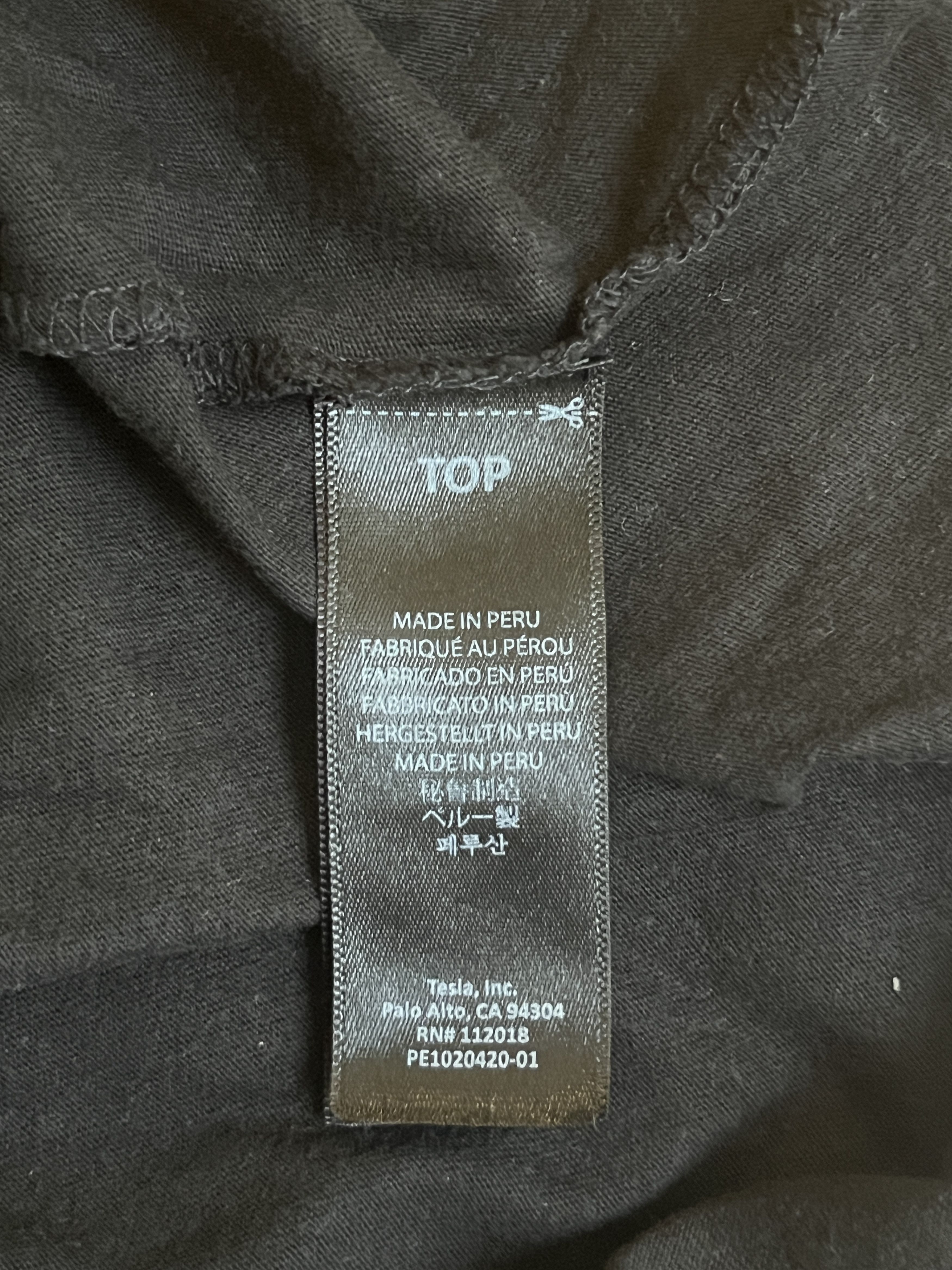 Other Tesla Cybertruck Black T-Shirt M Size US M / EU 48-50 / 2 - 5 Thumbnail