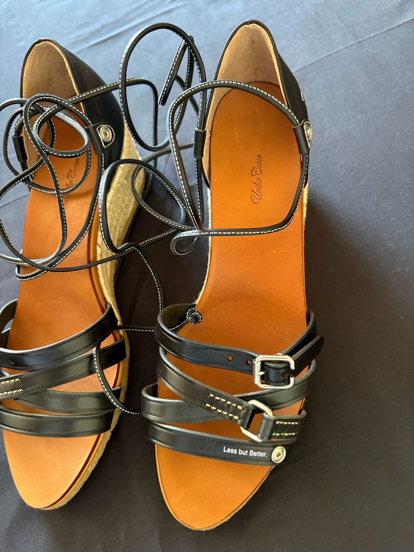 Undercover Undercover lace-up woven grass sole sandal S 240 Us 7 Size US 7 / IT 37 - 6 Thumbnail
