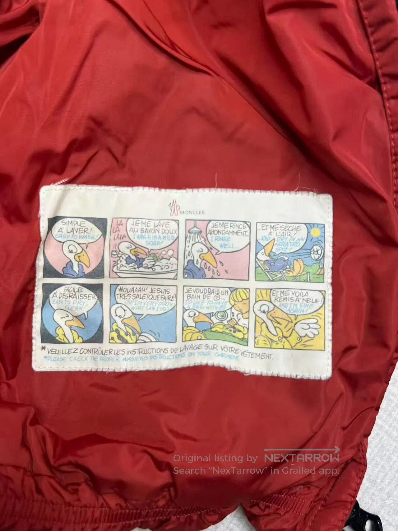 Moncler Moncler Red Puffer Vest Size 00. Size US XS / EU 42 / 0 - 5 Thumbnail