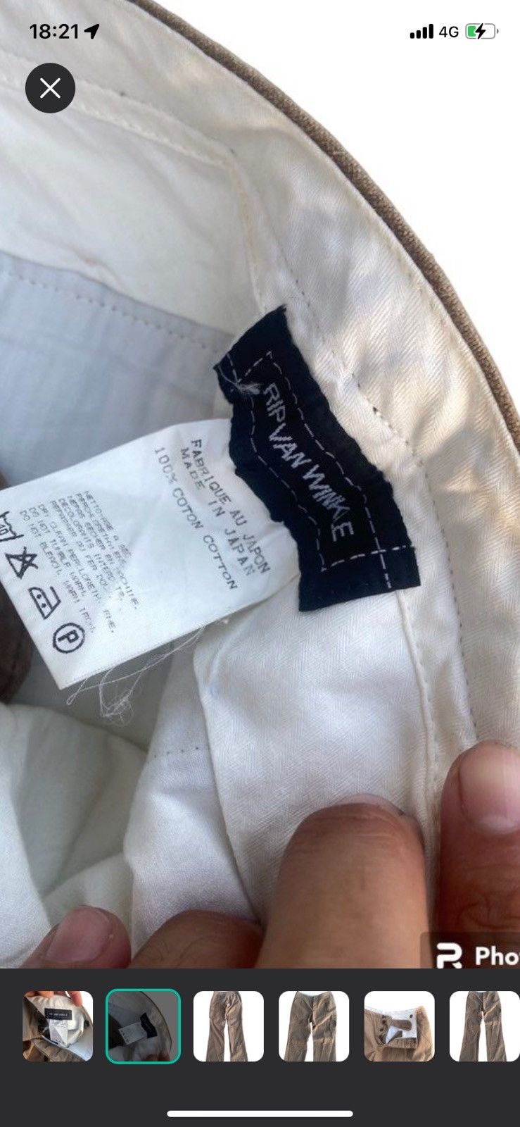 RIPVANWINKLE RIPVAN WINKLE FLARE Size 28" / US 6 / IT 42 - 2 Thumbnail