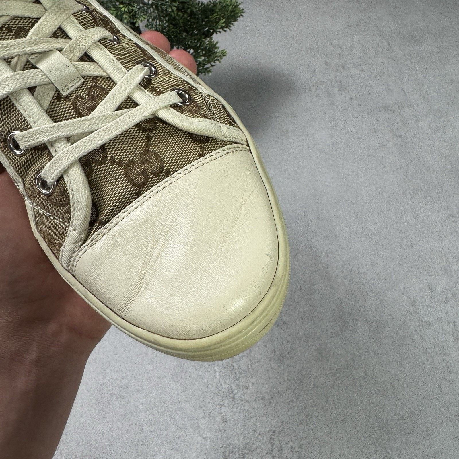 Gucci Gucci Cloth Trainers Canvas GG Monogram Men Size 40 US 7 Size US 7 / IT 37 - 16 Thumbnail