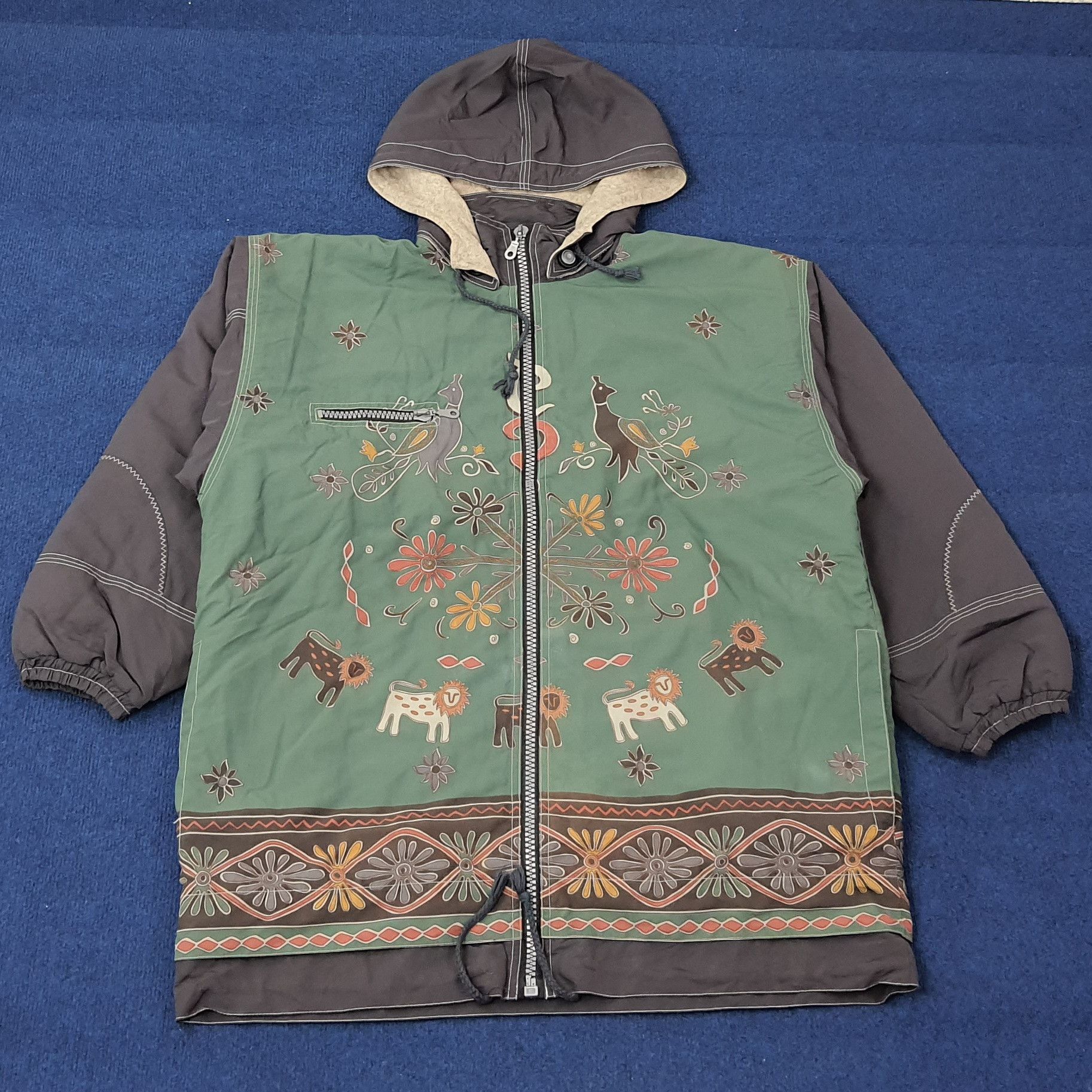 Vintage Vintage Active Swiss Design Salmi Zipper Jacket C262N11 Size US XL / EU 56 / 4 - 1 Thumbnail