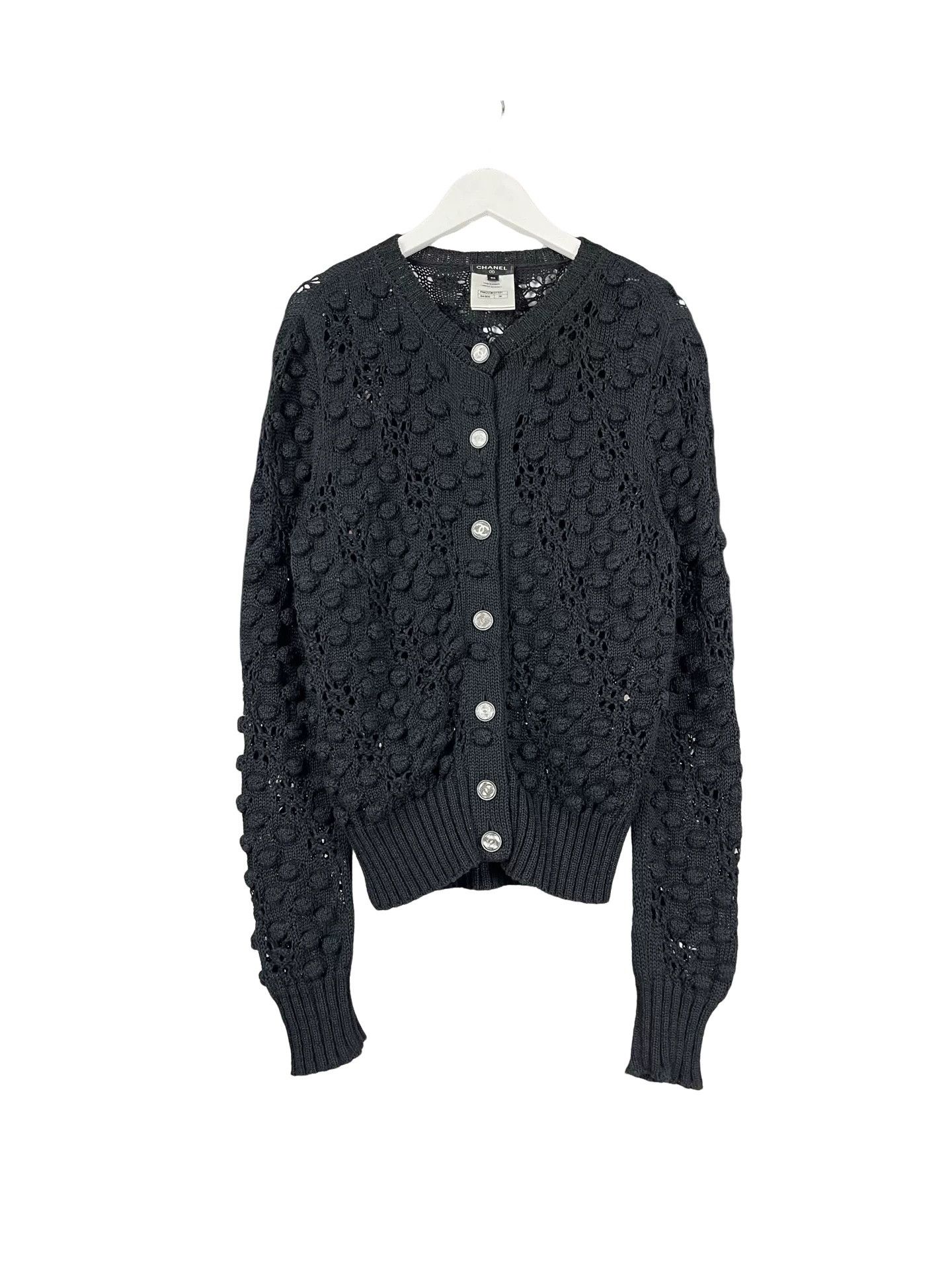 Chanel Chanel Textured Knit Cardigan Size 36 Size XS / US 0-2 / IT 36-38 - 1 Thumbnail