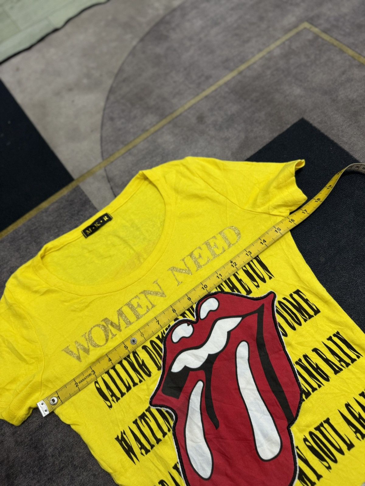 Hysteric Glamour MKR ROLING STOE LOGO TSHIRT Size M / US 6-8 / IT 42-44 - 8 Thumbnail