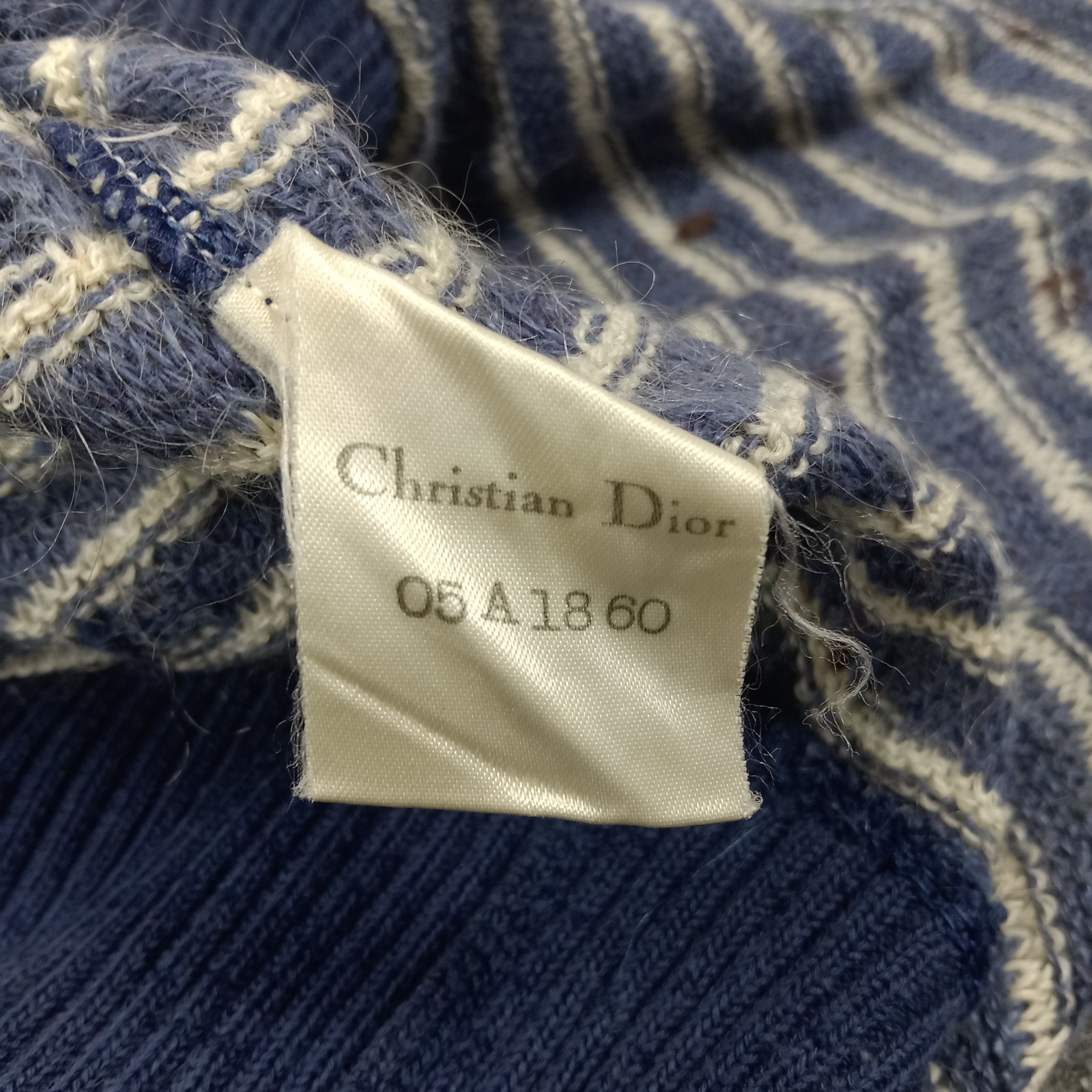 Christian Dior Monsieur × Vintage Christian Dior Italian Designer Sweatshirt Size XS / US 0-2 / IT 36-38 - 8 Thumbnail