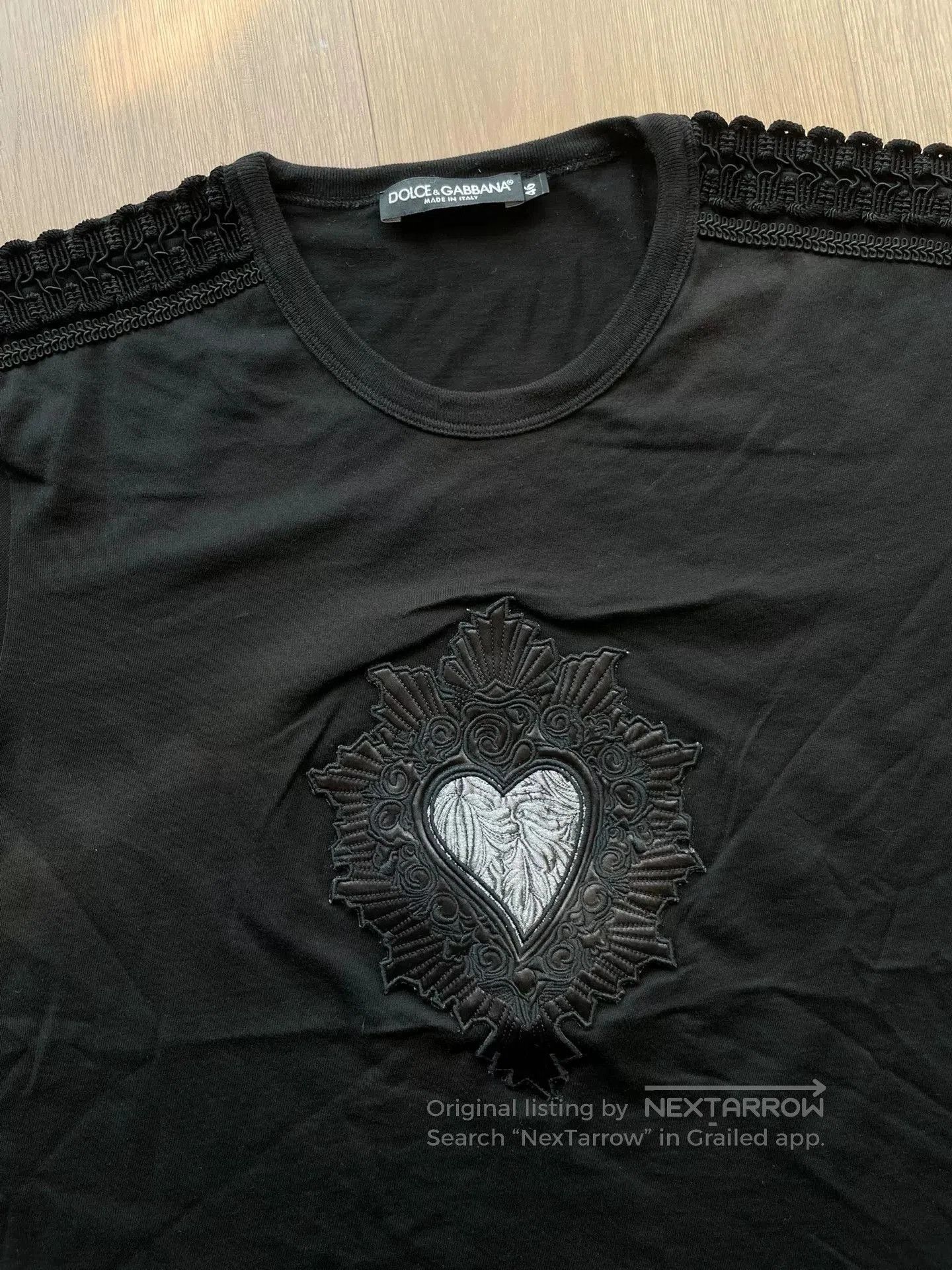 Dolce & Gabbana Dolce Gabbana Men's Heart T-Shirt. Size US S / EU 44-46 / 1 - 2 Thumbnail