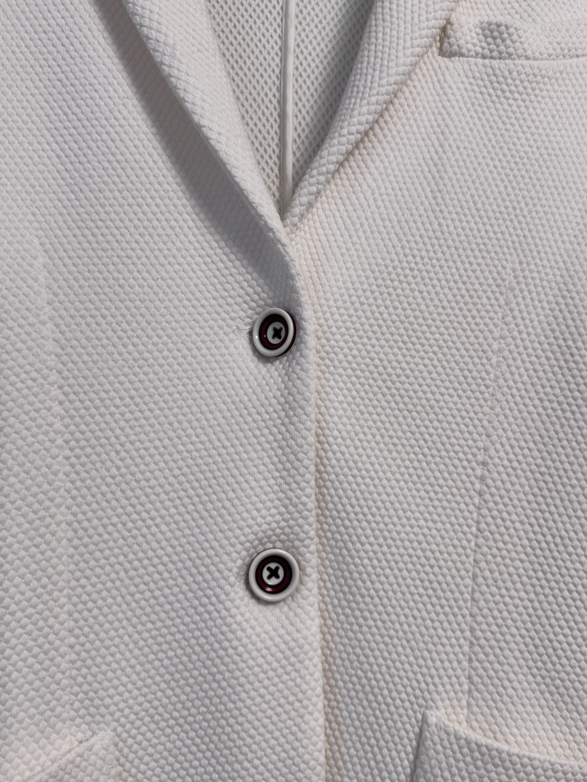 Circolo 1901 CIRCOLO 1901 RARE WHITE COTTON BLEND SOLID BLAZER JACKET Size M / US 6-8 / IT 42-44 - 6 Thumbnail