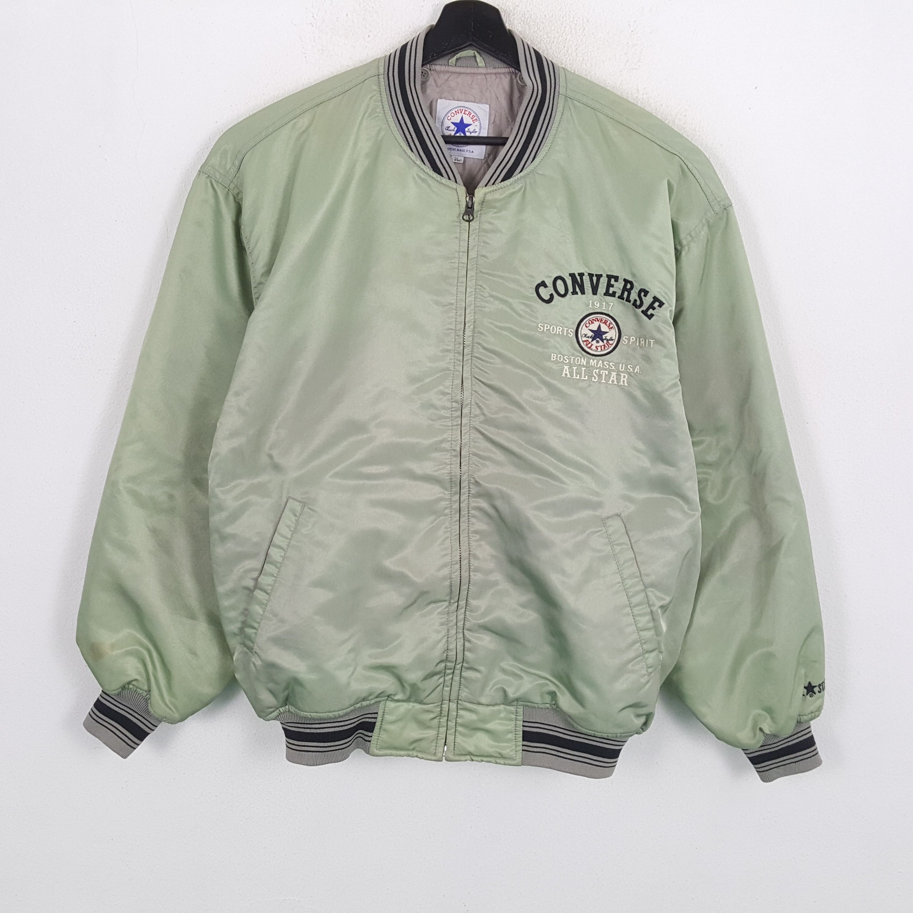 Converse CONVERSE ALL STARS Streetwear Varsity Style Jacket Size US XXL / EU 58 / 5 - 3 Thumbnail