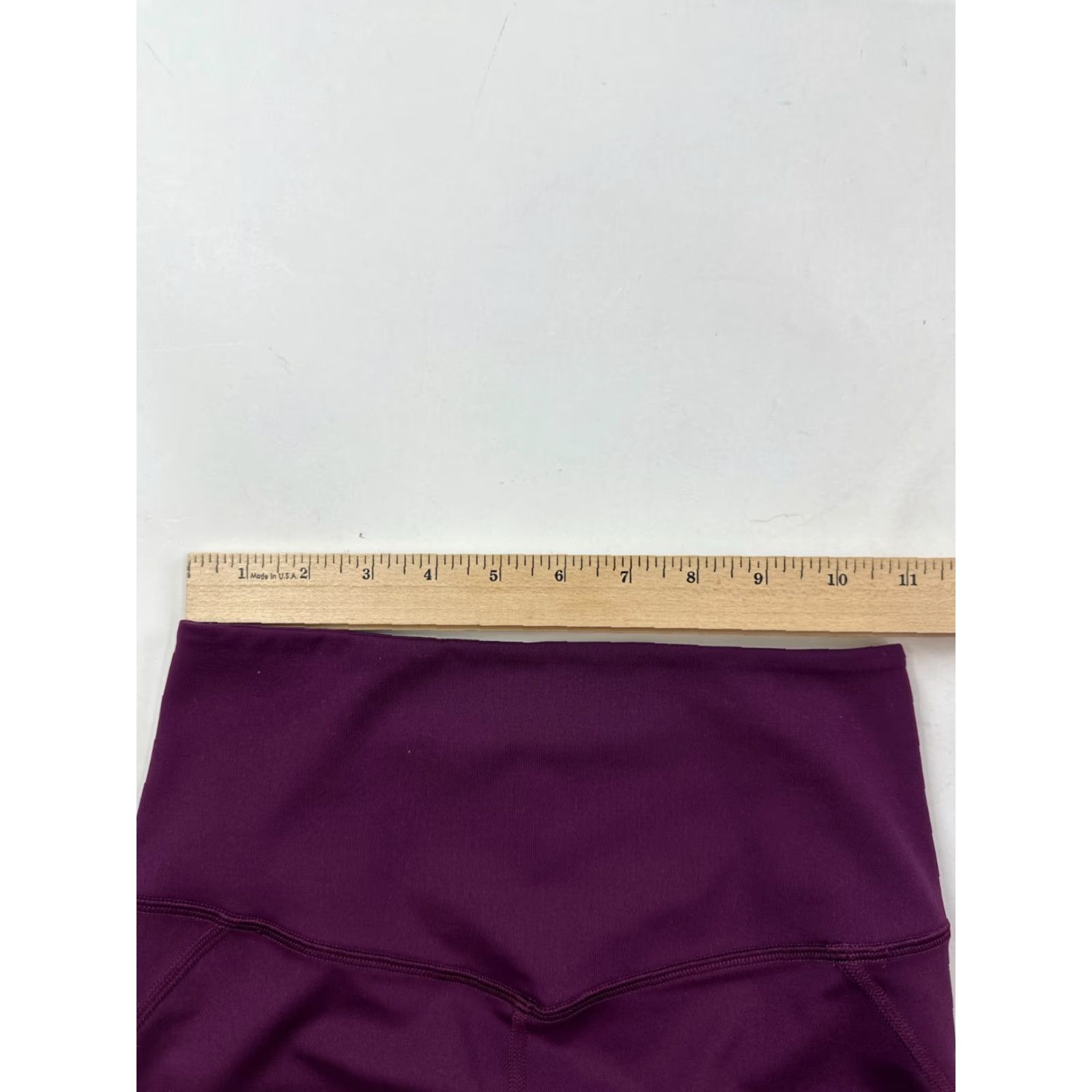 Girlfriend Collective VINTAGE? No. Actually: Girlfriend Collective Leggings Womens Small Purple High Waist Stretch Skinny Leg Size 28" / US 6 / IT 42 - 6 Thumbnail