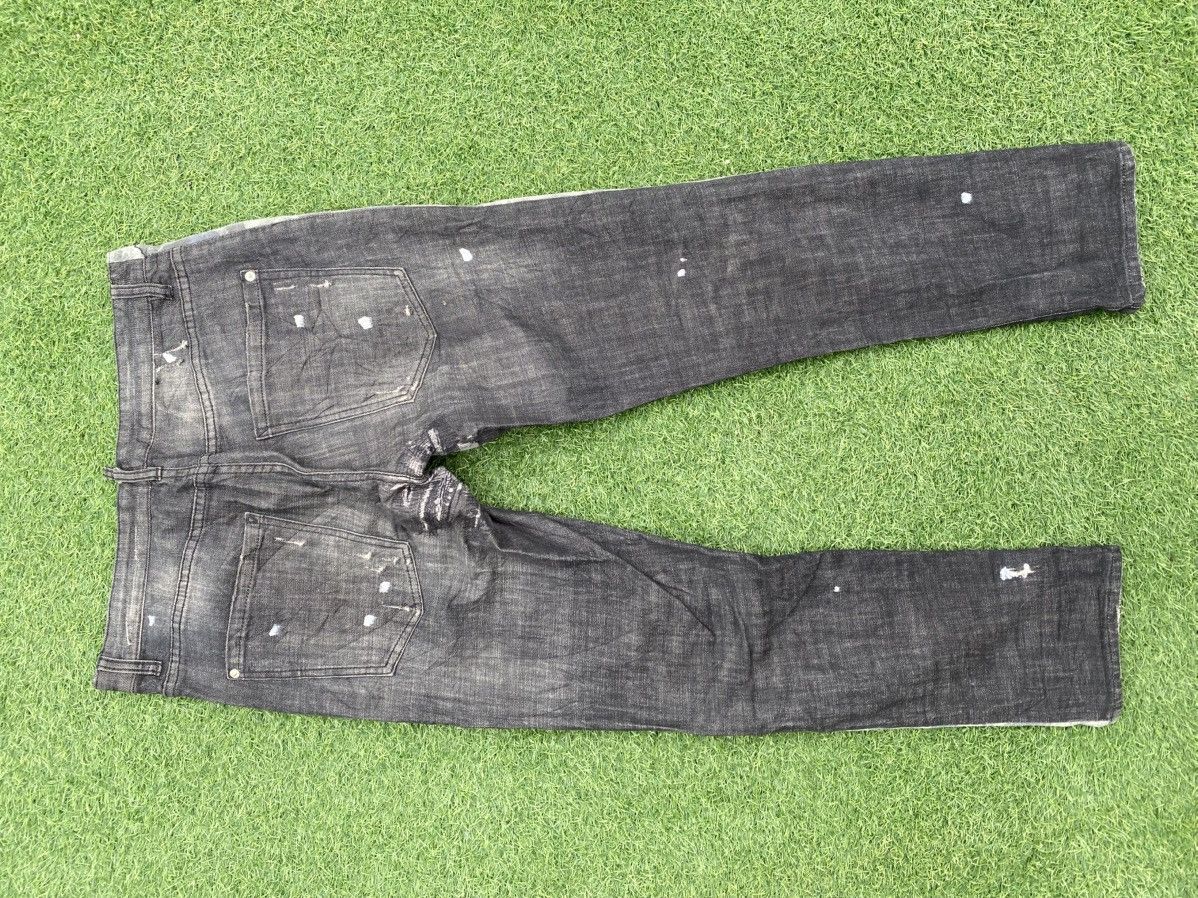 Dsquared2 Dsquared2 Distressed Slim Jeans Size US 37 - 2 Thumbnail