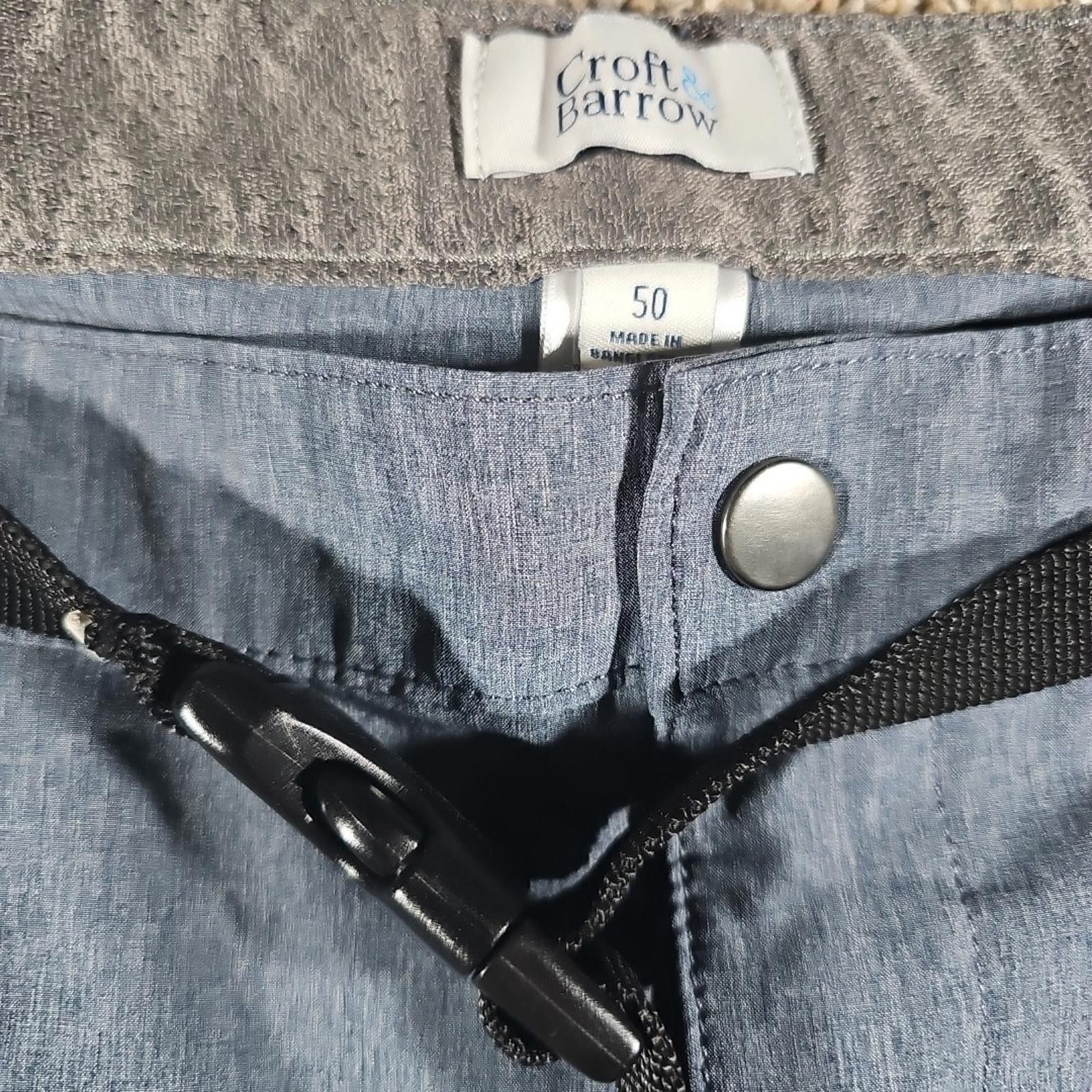 Croft & Barrow Croft & Barrow Relaxed Stretch Belted Cargo Hiking Shorts 50 Size US 44 / EU 60 - 3 Thumbnail