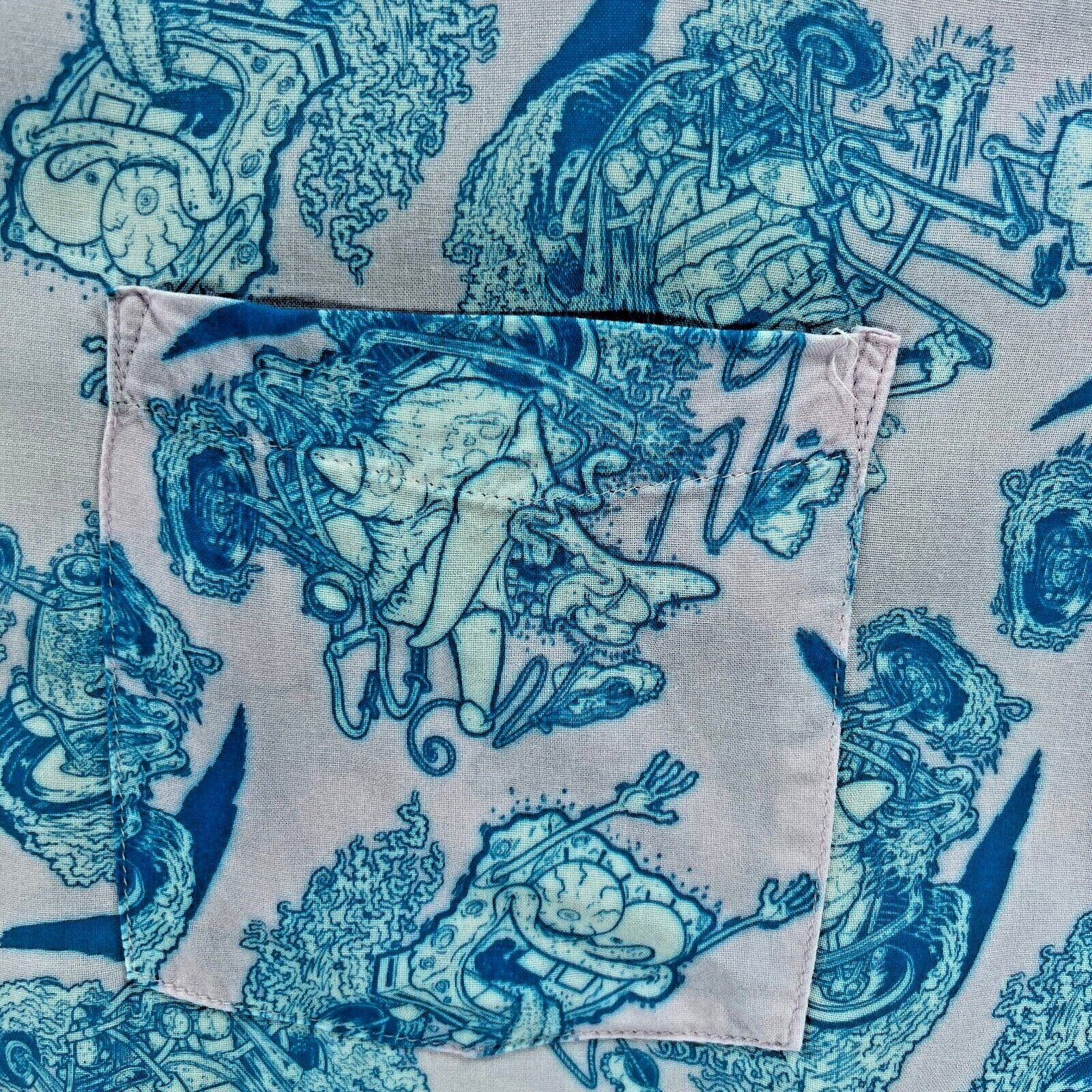 H&M SpongeBob x H&M Button Hawaiian Shirt men XL Resort Beach Su Size US XL / EU 56 / 4 - 5 Thumbnail