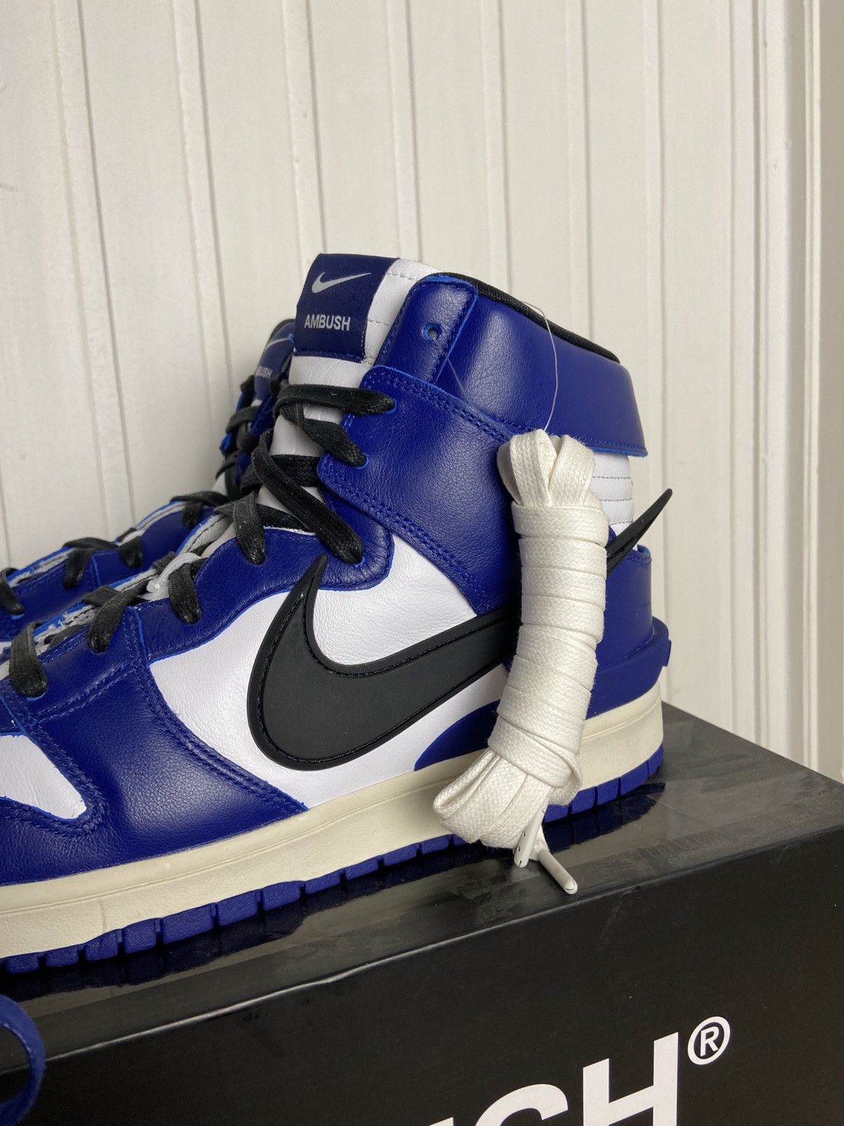 Ambush Design × Nike New Nike Dunk Hi Ambush Deep Royal authentic size 11,5US Size US 11.5 / EU 44-45 - 2 Thumbnail