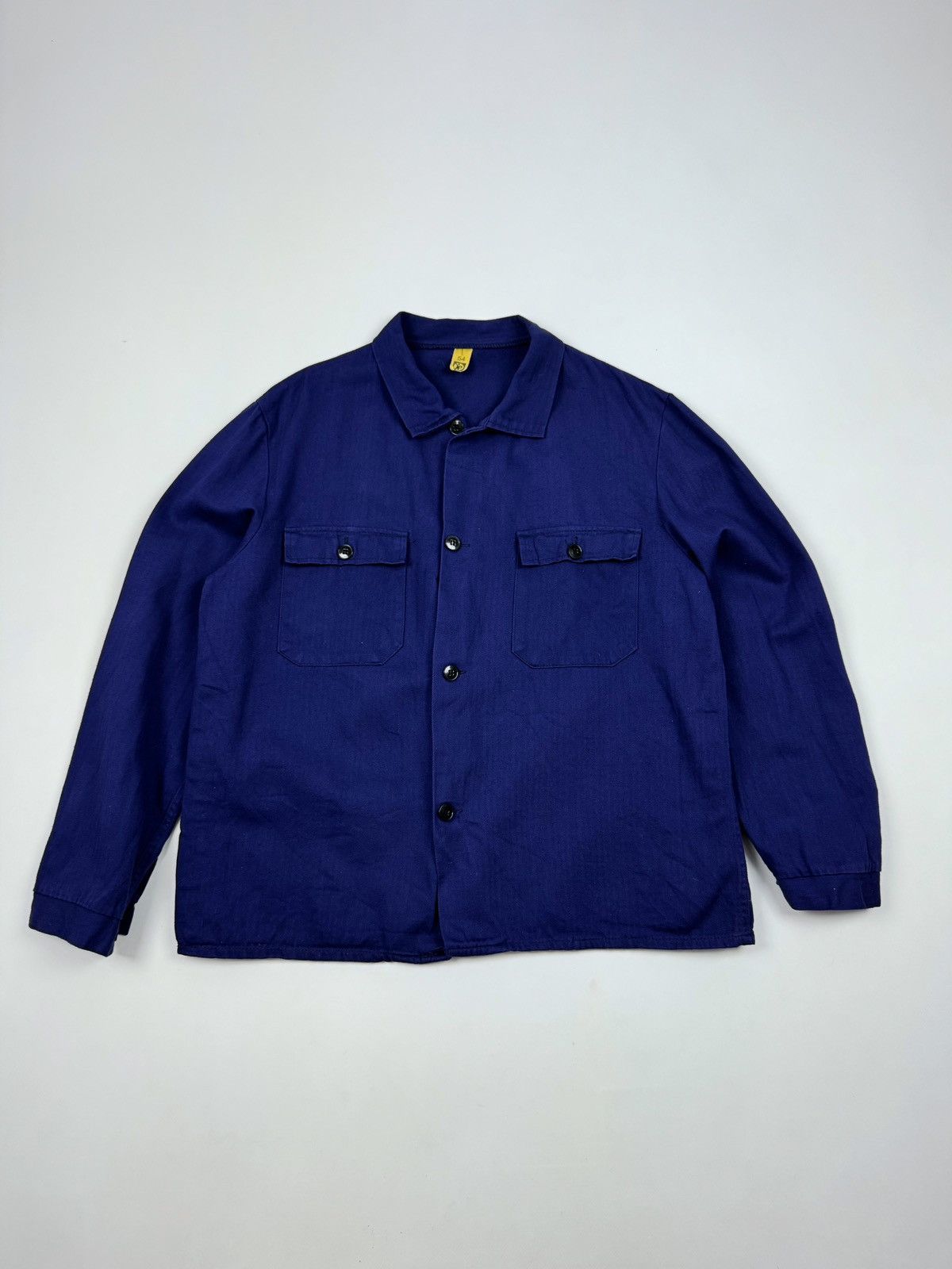 Vintage 70-80’s Vintage Lyofix Chest Pockets Work Jacket Size US L / EU 52-54 / 3 - 4 Thumbnail