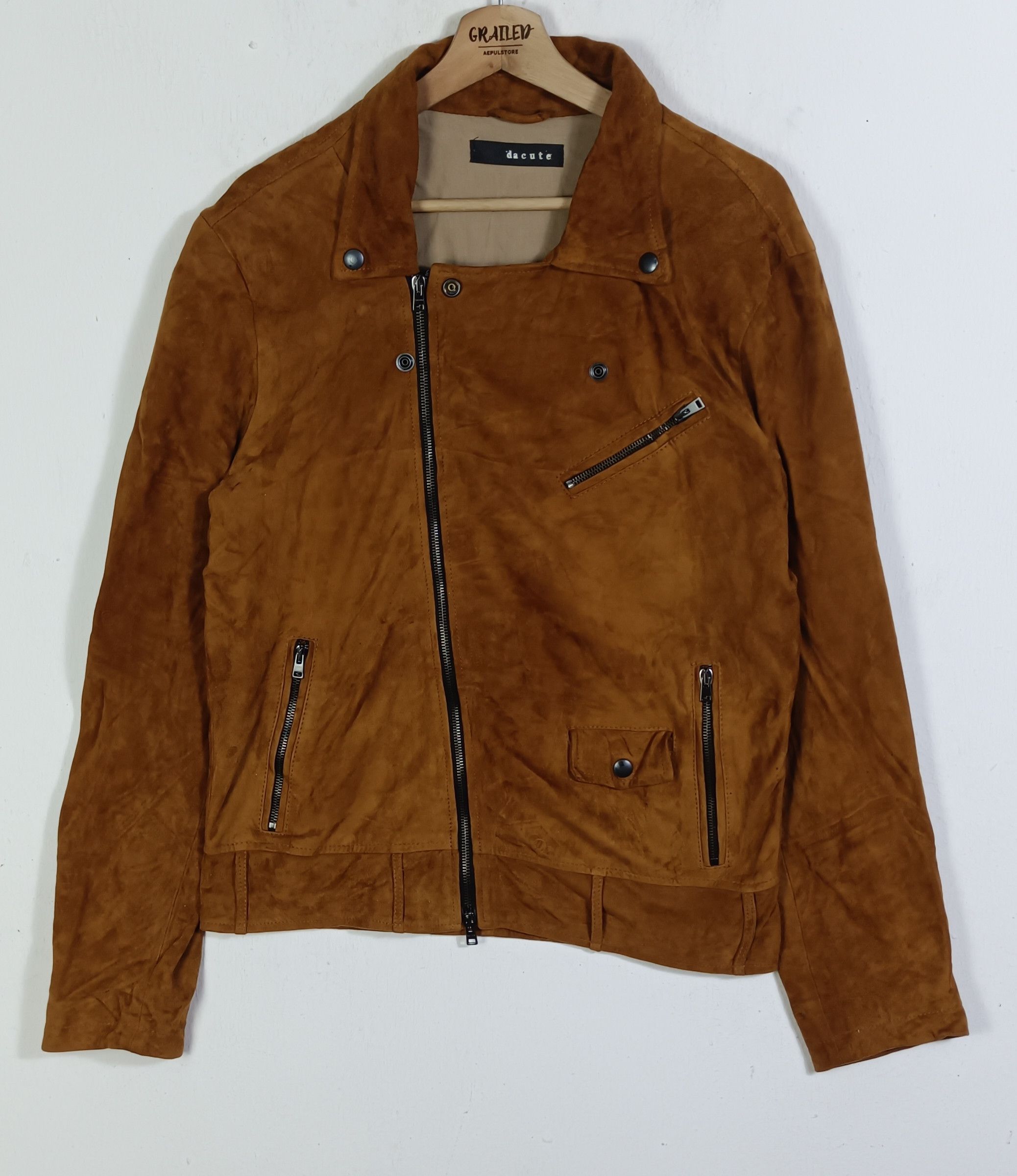 Dacute Dacute Riders Jacket Cordage Leather Men Jacket Size US M / EU 48-50 / 2 - 1 Thumbnail