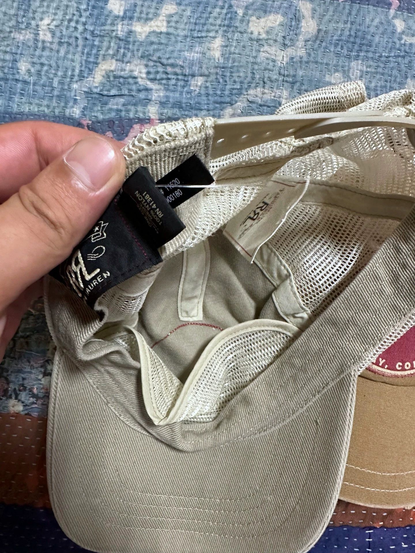 RRL Ralph Lauren rrl new trucker cap Size ONE SIZE - 4 Thumbnail