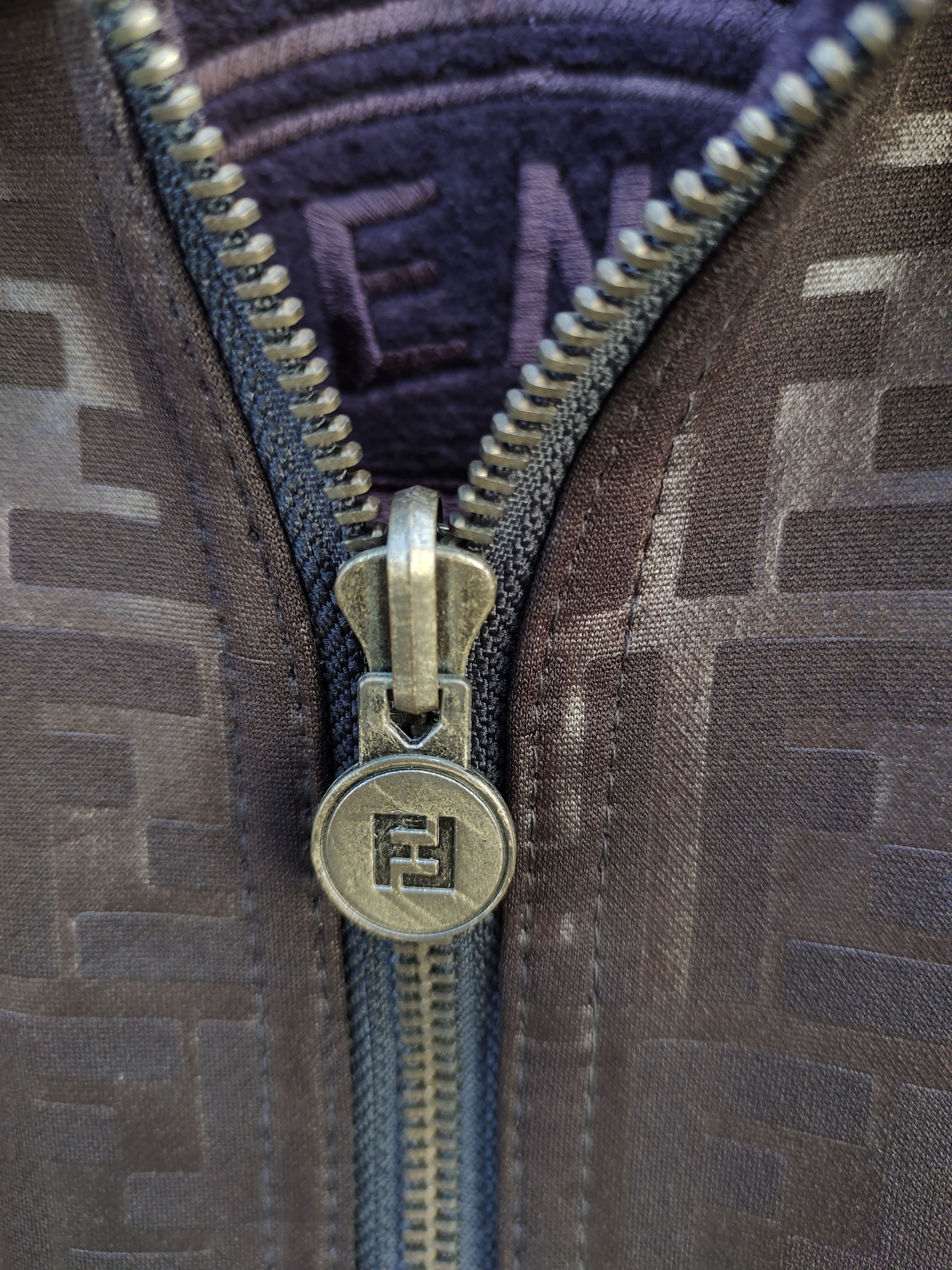 Fendi Vintage Fendi Zucca Monogram Reversible Jecket Size US L / EU 52-54 / 3 - 11 Thumbnail