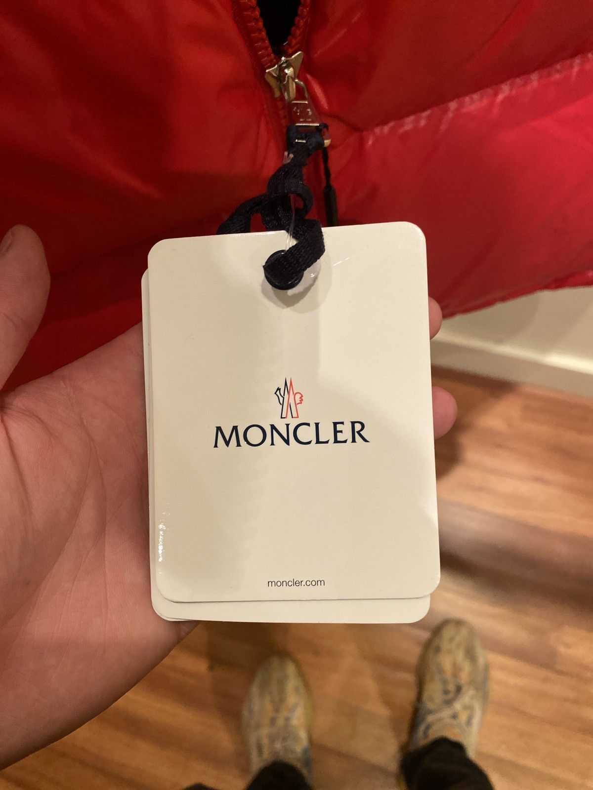 Moncler Moncler Gary Guibbotto Red Size US S / EU 44-46 / 1 - 4 Thumbnail