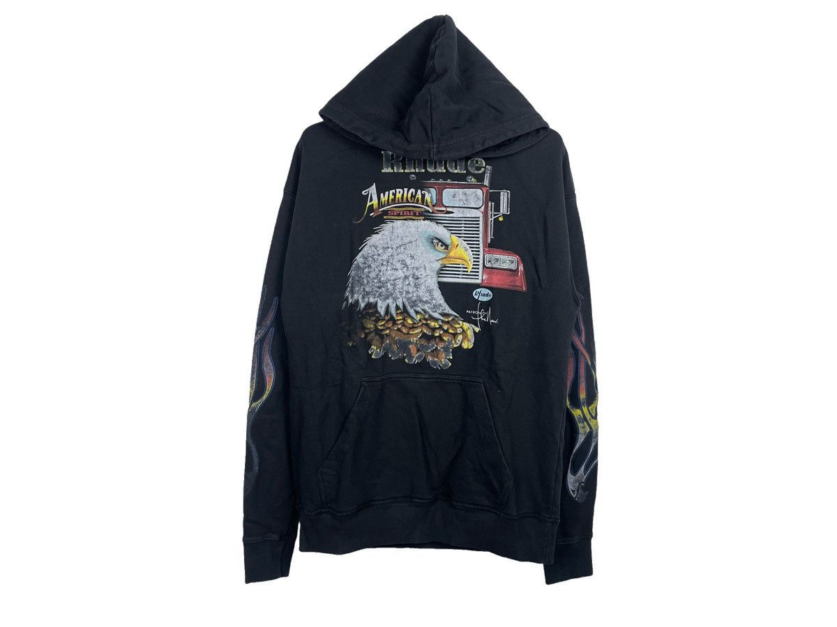 Rhude Rhude Patron Of The New Eagle Hoodie Size US M / EU 48-50 / 2 - 1 Thumbnail