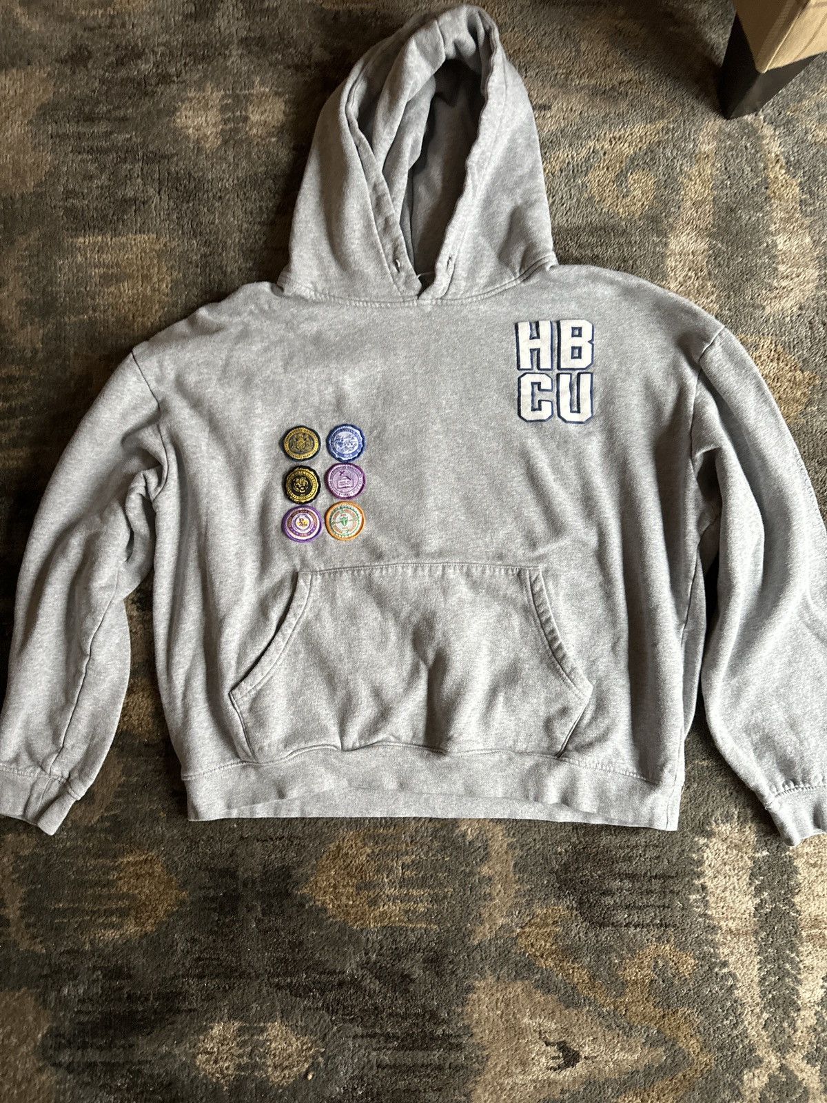 Nordstrom HBCU Patch Hoodie Size US XL / EU 56 / 4 - 1 Thumbnail