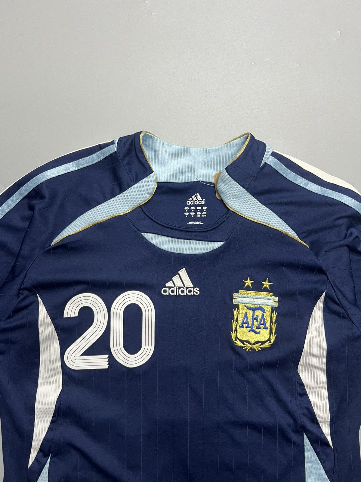 Adidas Vintage 2006 Argentina World Cup Jersey Size US M / EU 48-50 / 2 - 2 Thumbnail