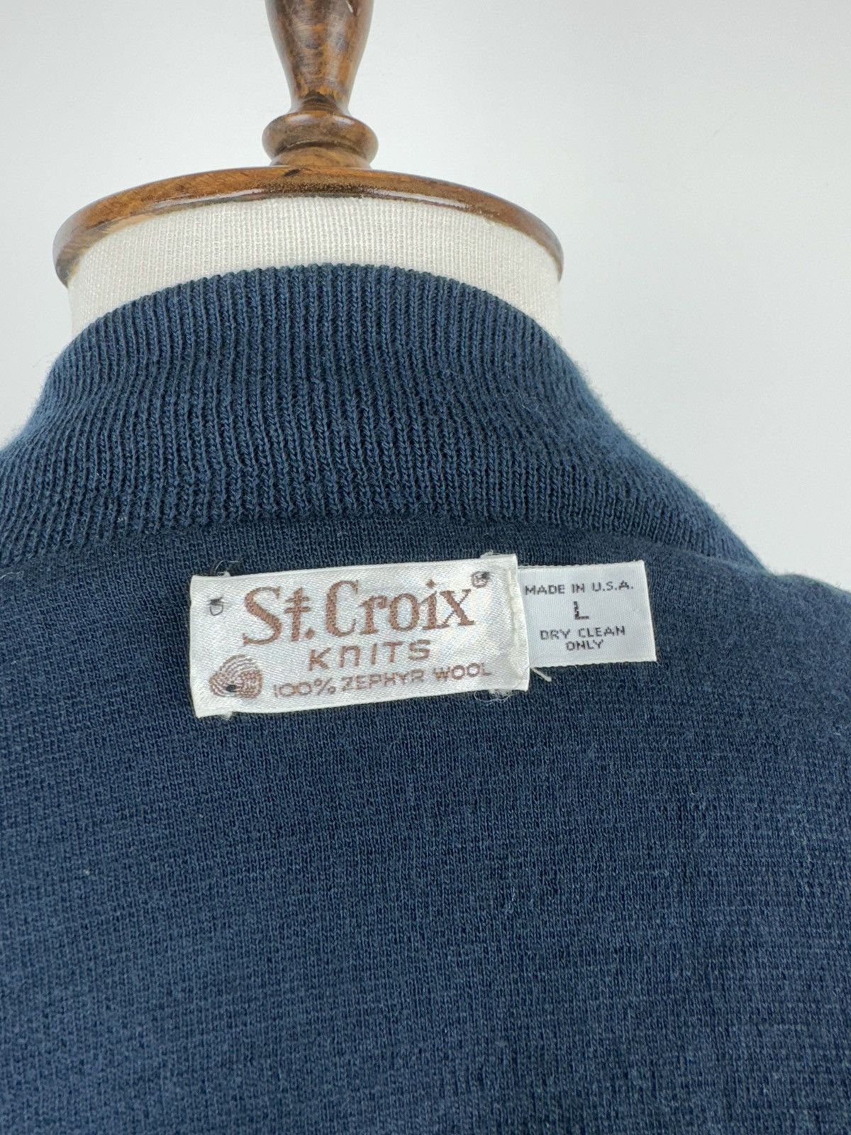 St. Croix × Vintage Men’s Vintage St. Croix Knits Zephyr Wool Jacket size L Size US L / EU 52-54 / 3 - 6 Thumbnail