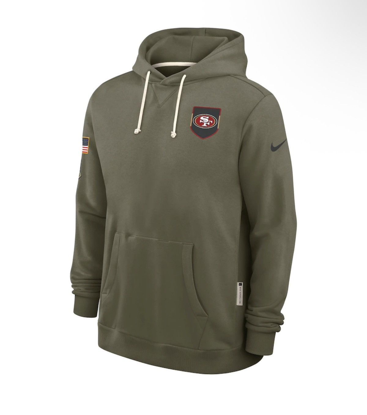 Nike Nike San Francisco 49ers 2025 Salute to Service Hoodie Size US XL / EU 56 / 4 - 6 Thumbnail