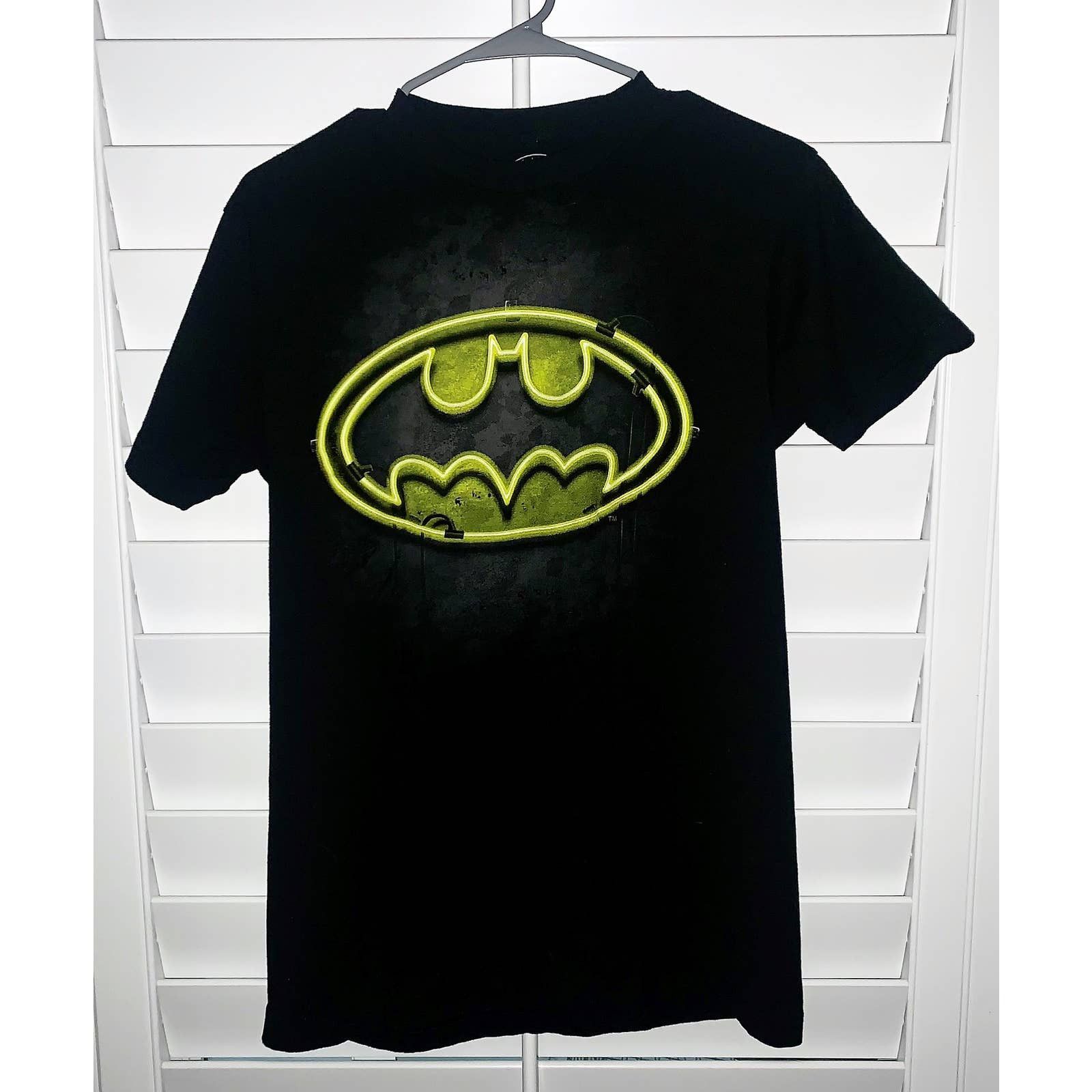 Batman Batman Symbol Yellow Logo Black TShirt Grailed