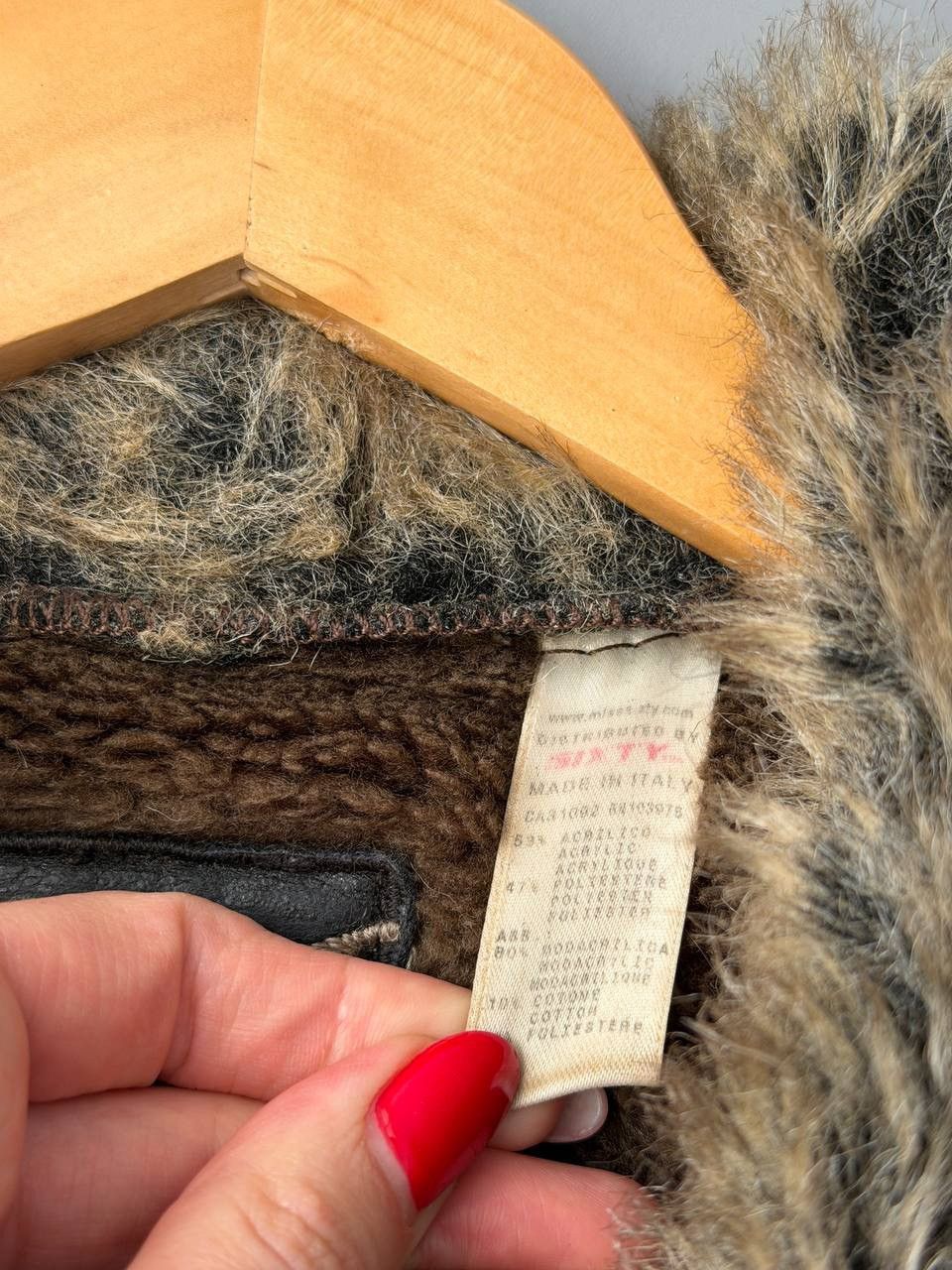 If Six Was Nine Miss Sixty Vintage Shearling Jacket Size S / US 4 / IT 40 - 4 Thumbnail