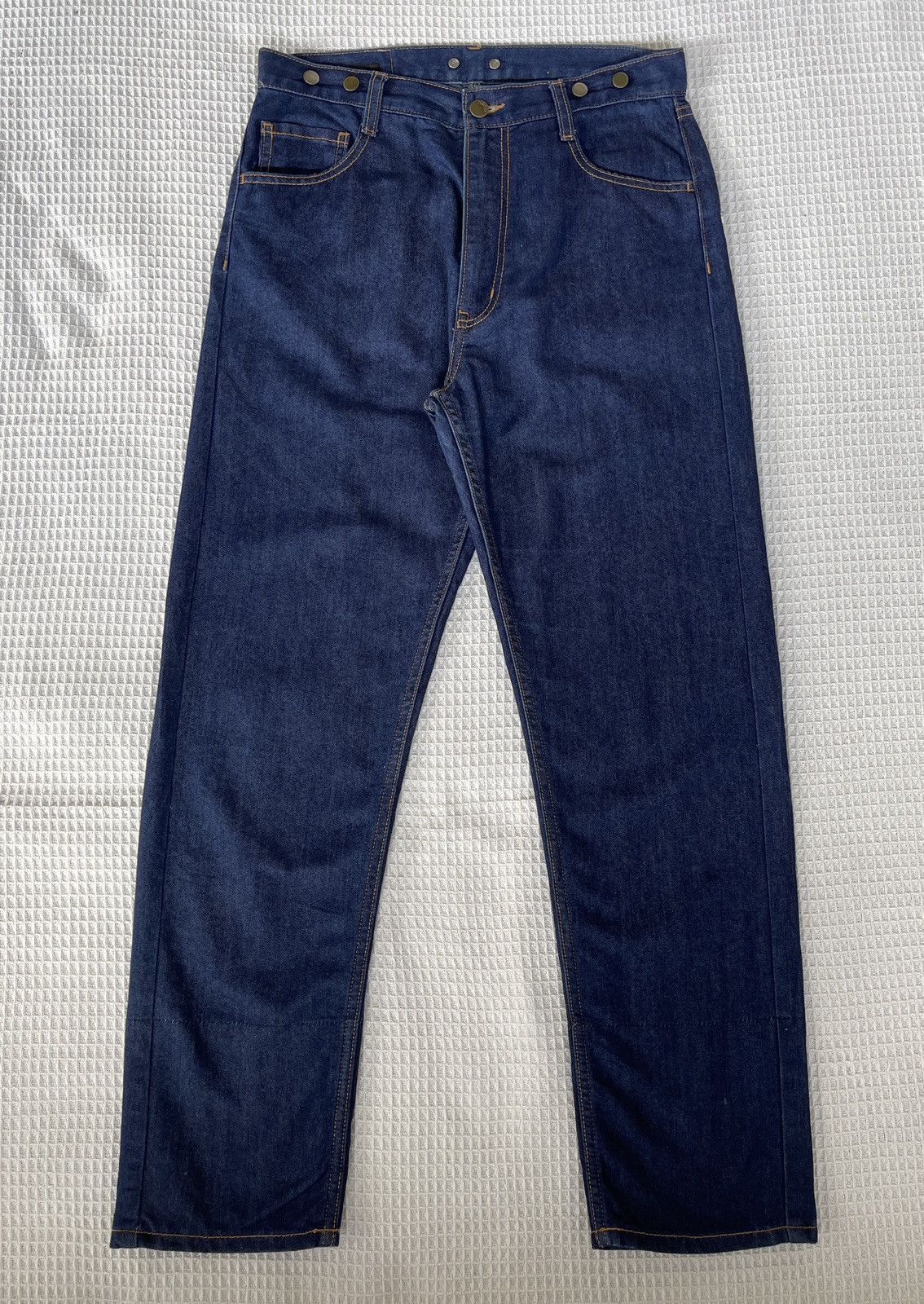 Ne-Net Vintage 90s🔥Ne-Net🔥Double Patchwork Pocket Jeans Size US 30 / EU 46 - 4 Thumbnail