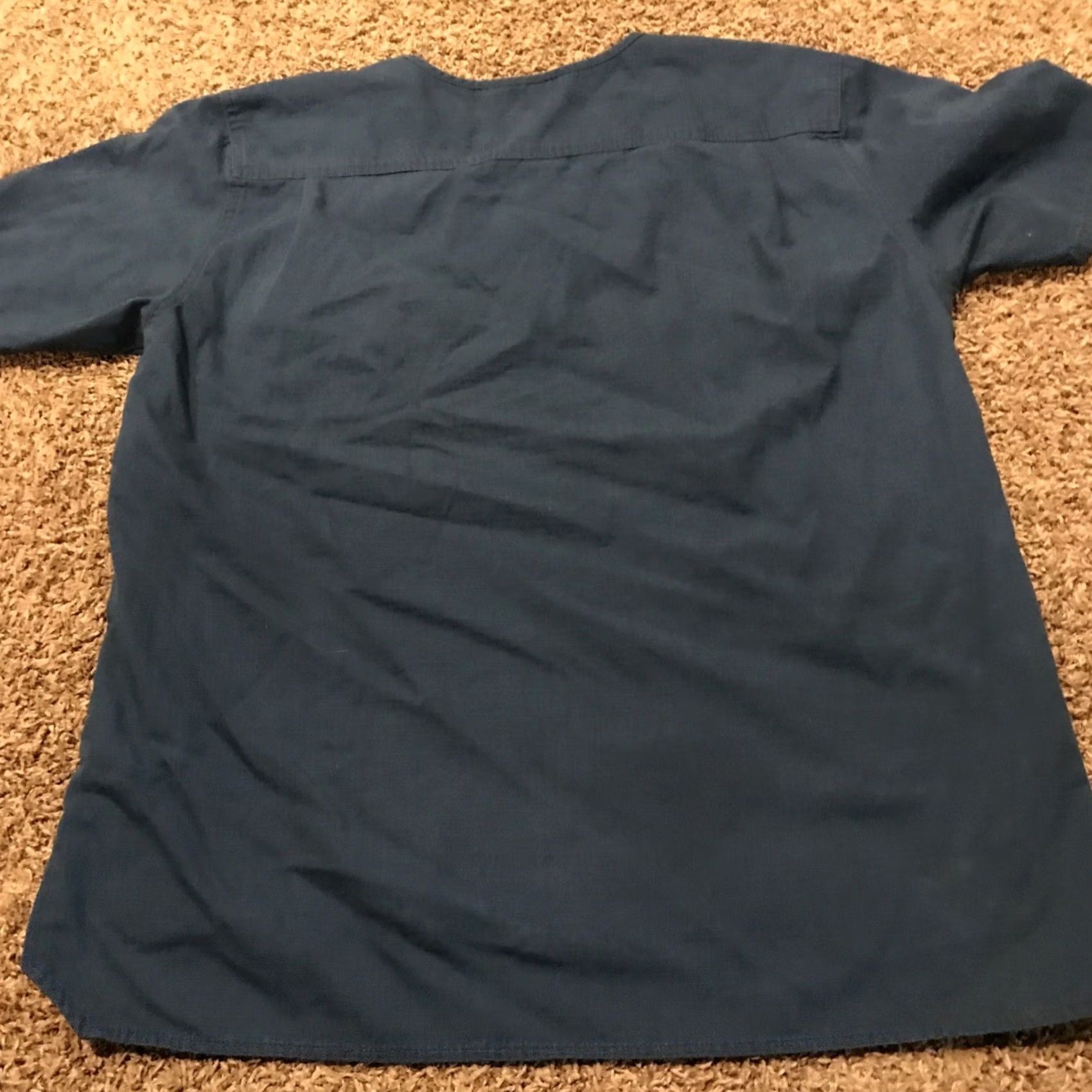 Carhartt Carhartt Scrub Top Womens M Teal Cotton Blend A16 Blue Cotton Blend Scrub Top Women M Teal Carhartt Size M / US 6-8 / IT 42-44 - 4 Thumbnail