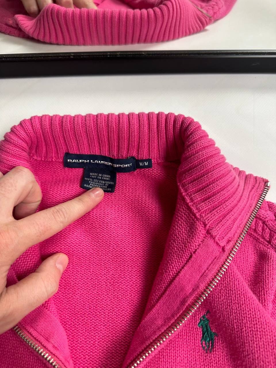 Ralph Lauren Cute Womens Cable Knite Polo Ralph Lauren 00s Sweater Size M / US 6-8 / IT 42-44 - 4 Thumbnail