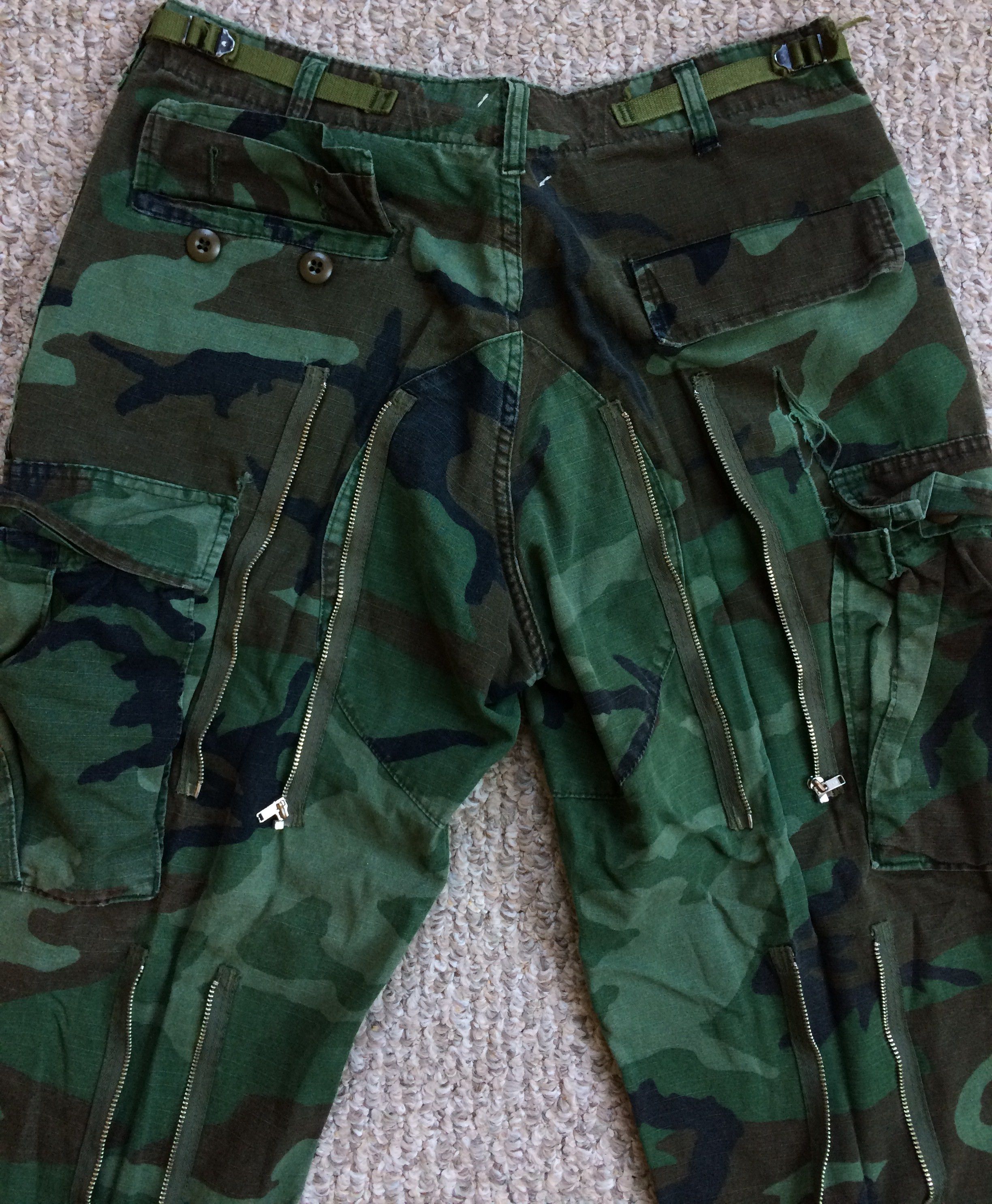 Nepenthes Sonic Lab Rebuild Camo Bondage Pants Size US 30 / EU 46 - 2 Thumbnail