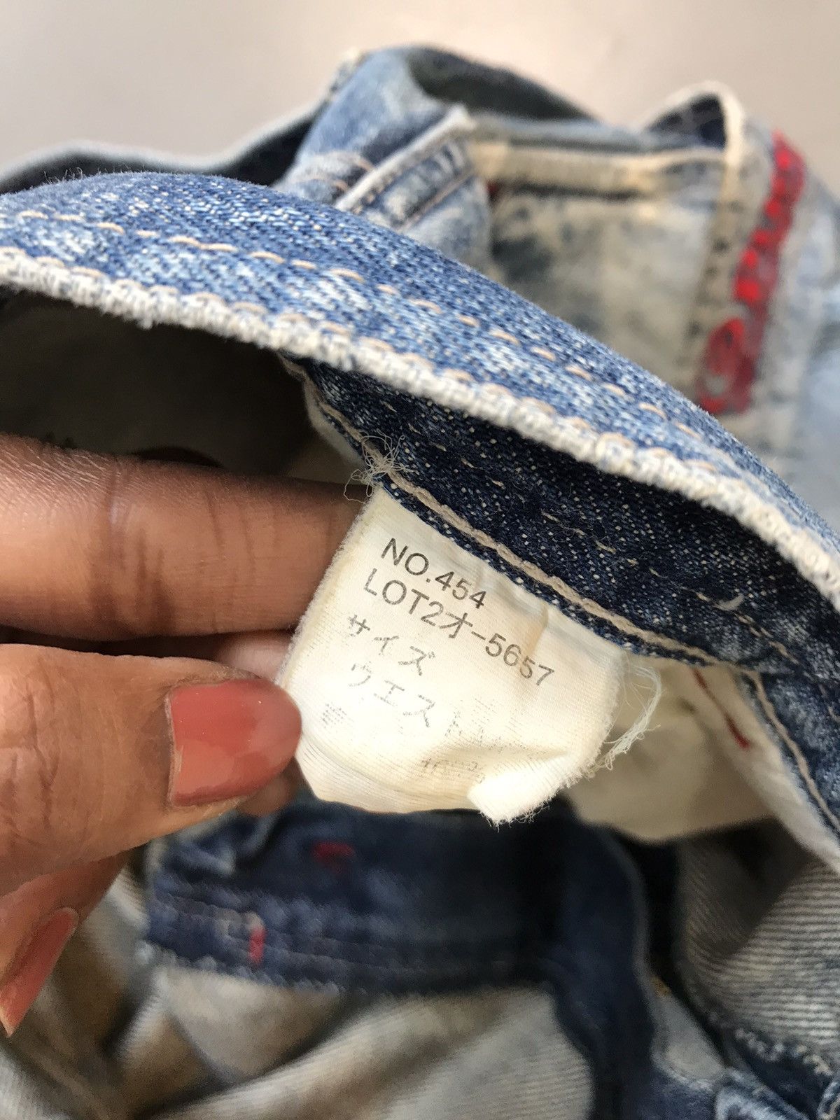 Vintage Vintage piko distressed big pocket denim Size US 30 / EU 46 - 9 Thumbnail