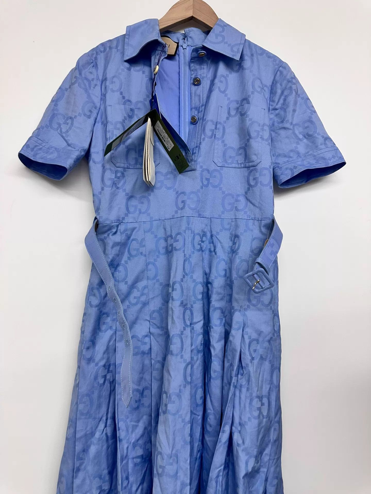 Gucci Gucci All-Over Print Dress (NWT) 40 Size S / US 4 / IT 40 - 5 Thumbnail