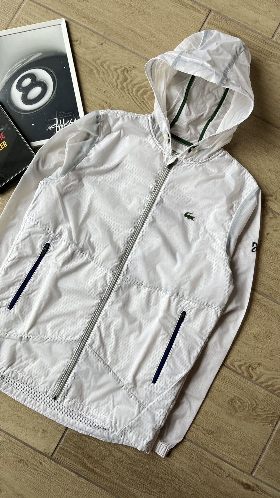 Designer × Lacoste Lacoste Sport Roland Garros Training Reflective Jacket Size US M / EU 48-50 / 2 - 1 Thumbnail