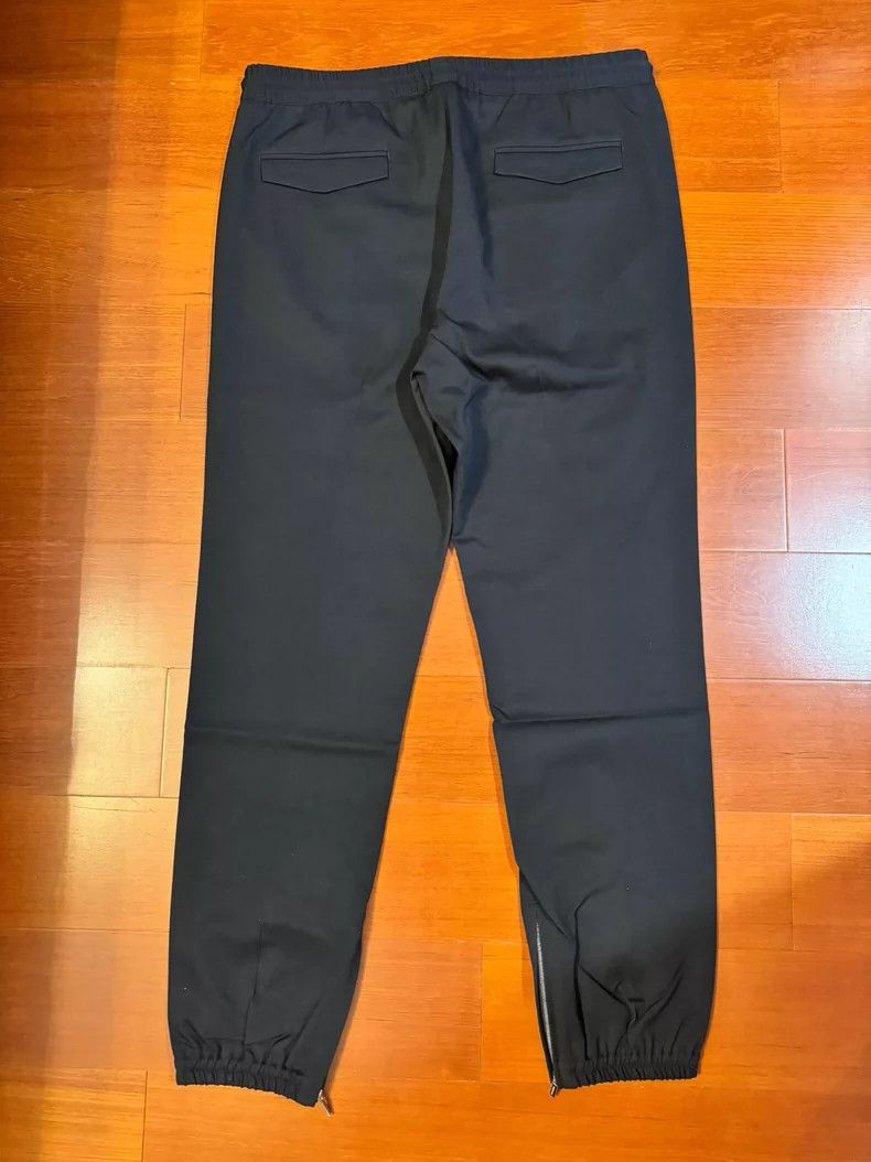 Dior Dior Pleated drawstring elastic waist casual pants 2505-Nex Size US 34 / EU 50 - 2 Thumbnail