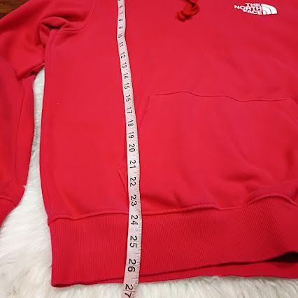 The North Face The North Face Mens Red Hoodie Sweatshirt Small "Never Stop Size US S / EU 44-46 / 1 - 8 Thumbnail